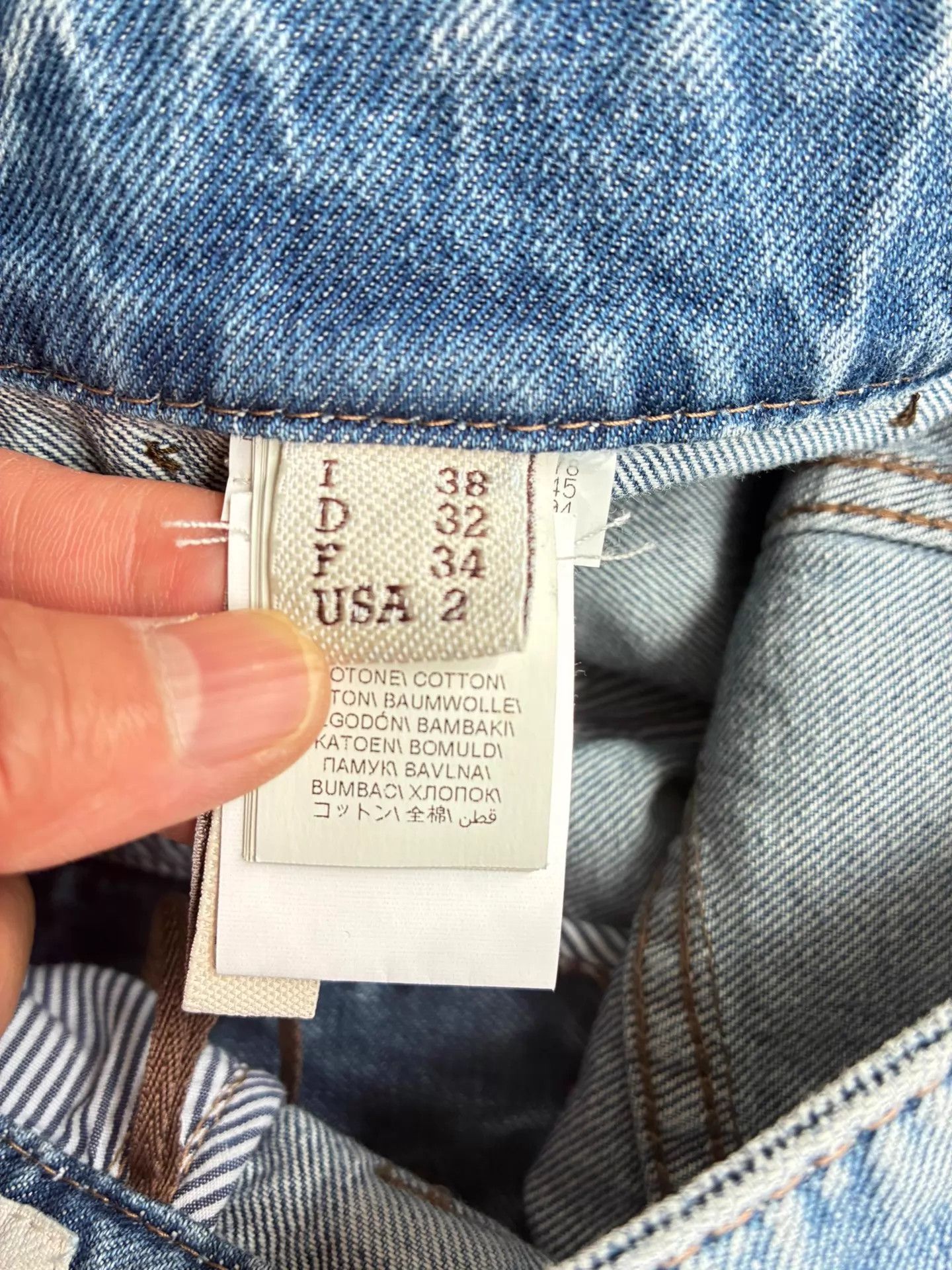 Brunello Cucinelli Brunello Cucinelli Light Blue Straight Jeans 38 Size 26" / US 2 / IT 38 - 5 Thumbnail