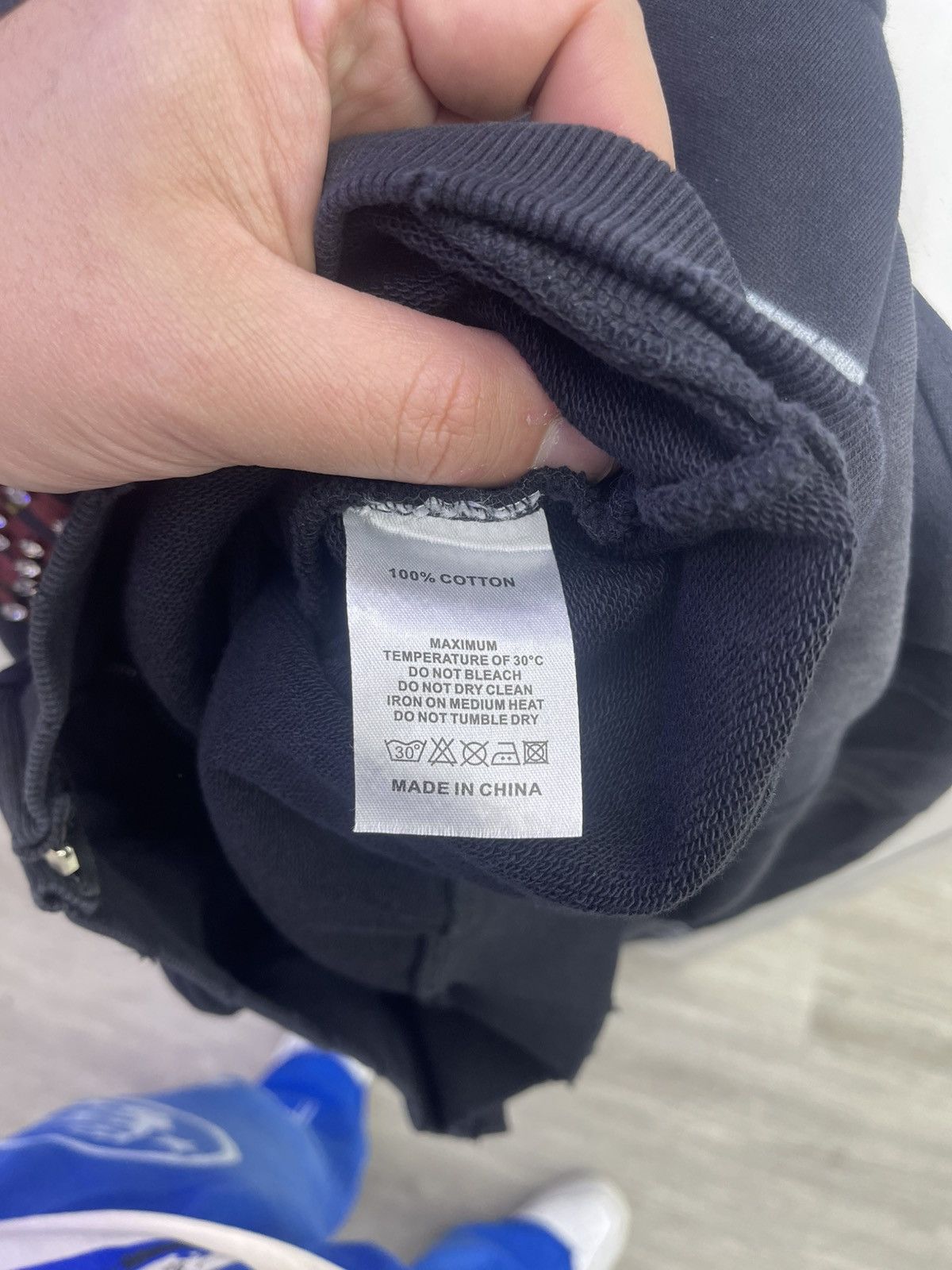 Other Mixed Emotions Angeles zip up hoodie black Size US M / EU 48-50 / 2 - 6 Thumbnail