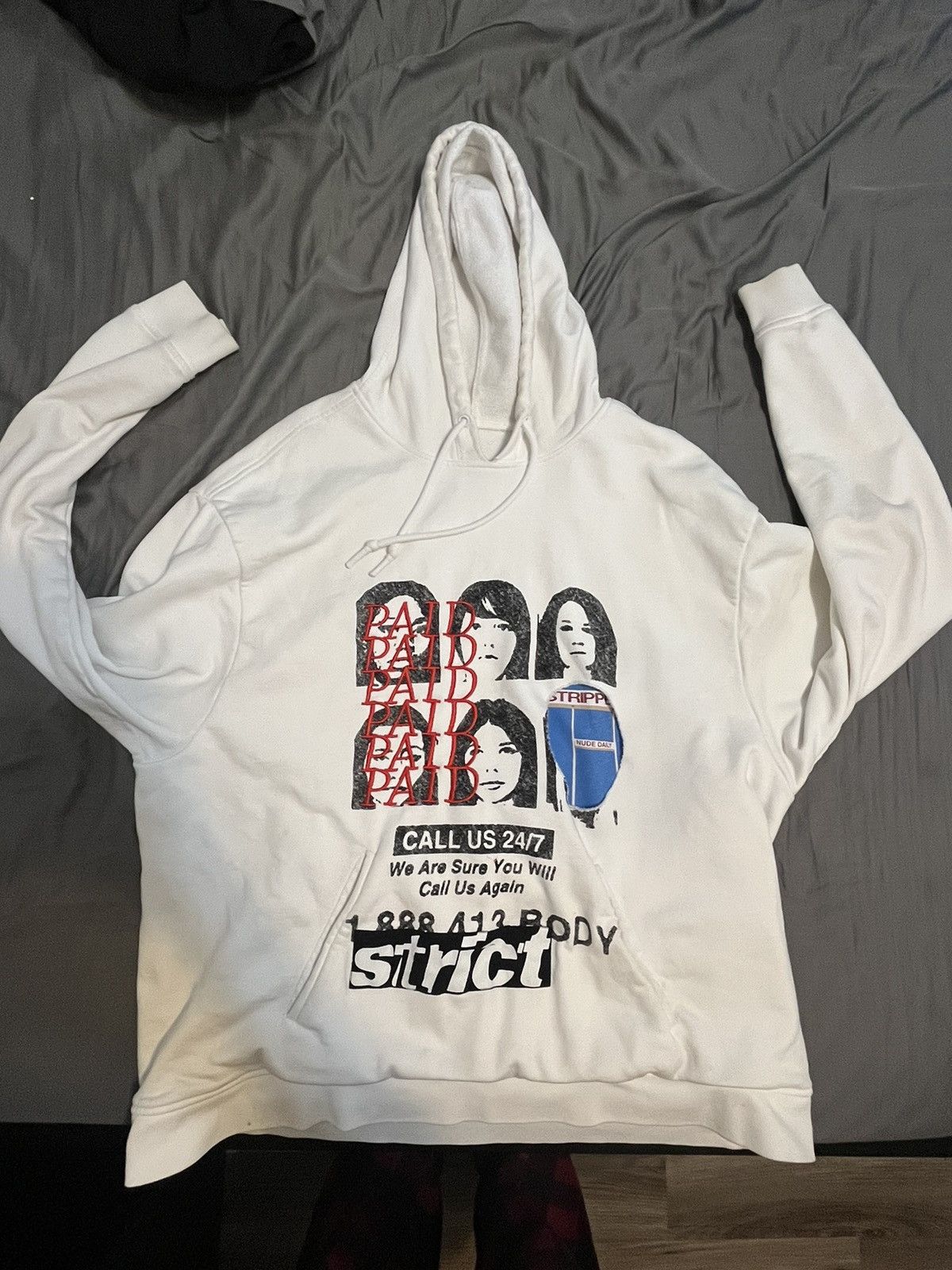 Alexander Wang Alexander Wang Strict Collage Hoodie FW2016 Size US S / EU 44-46 / 1 - 2 Thumbnail