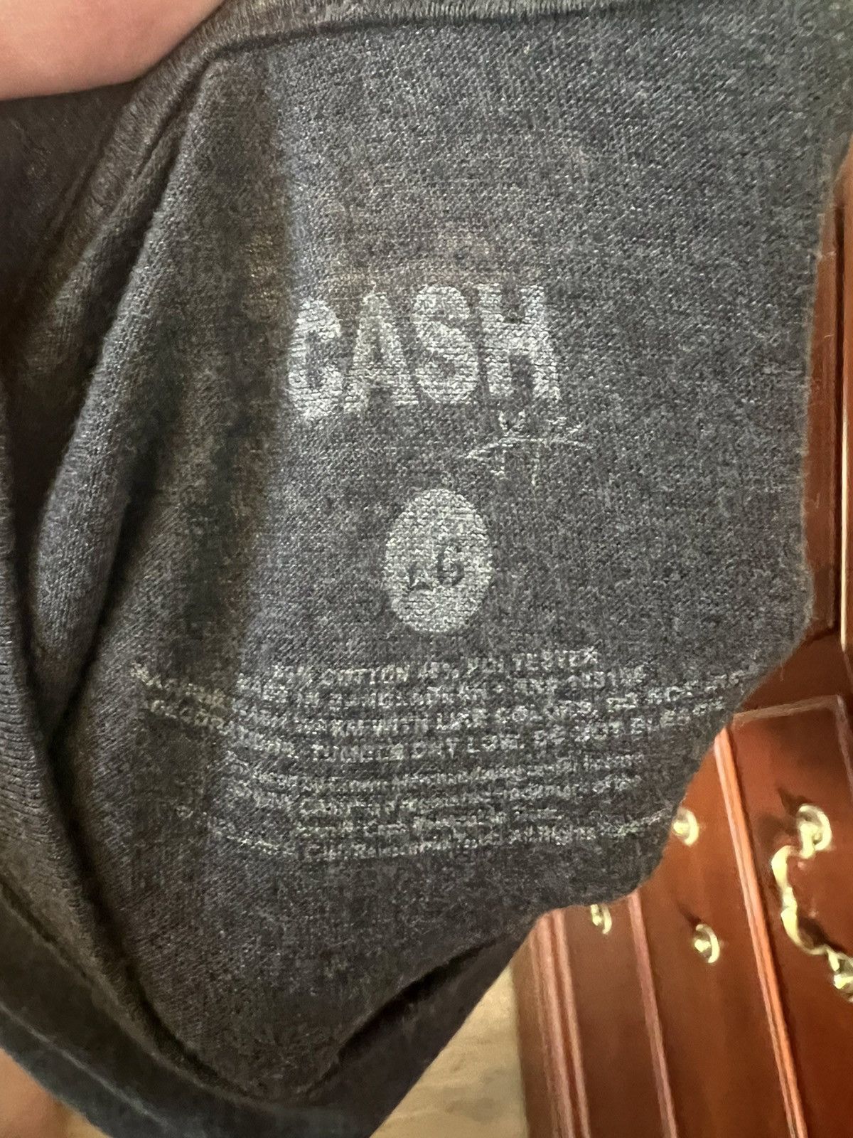 Vintage Vintage Johnny cash men in black tee Size US L / EU 52-54 / 3 - 3 Thumbnail