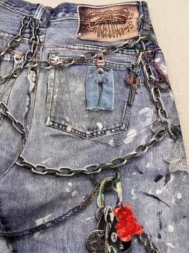Acne Studios Acne Studios Denim Shorts with 3D Design. Size US 44 / EU 60 - 3 Thumbnail
