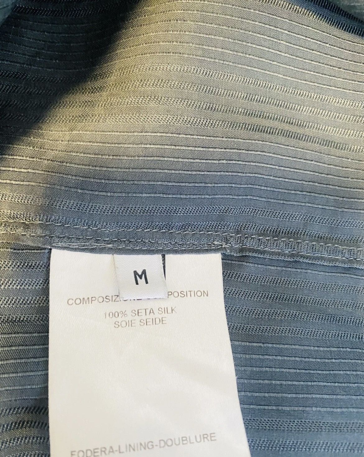 Balenciaga Balenciaga Men Silk Shirt Size US M / EU 48-50 / 2 - 13 Thumbnail