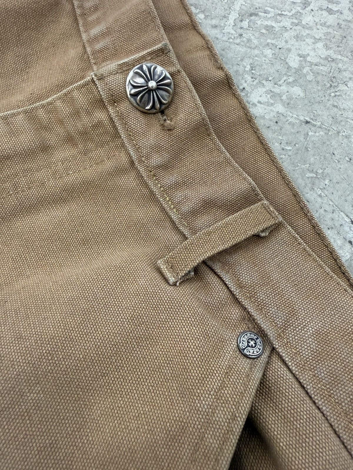 Chrome Hearts CHROME HEARTS MATTY BOY SEX RECORDS CROSS CARPENTER PANTS Size US 33 - 4 Thumbnail
