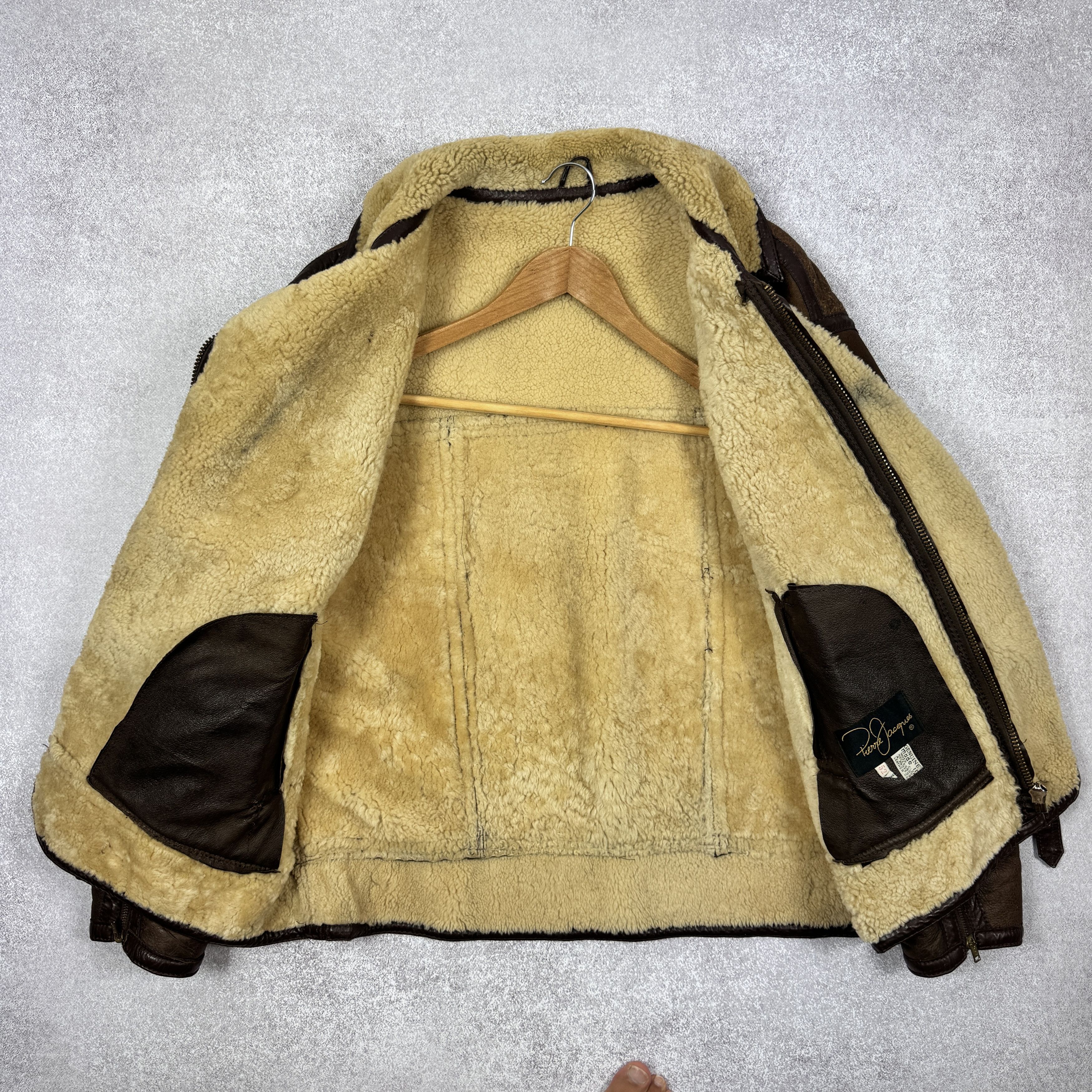 Aviator Nation Vintage Pierre Jacques Aviator Leather Jacket Size L / 52 Size US L / EU 52-54 / 3 - 4 Thumbnail