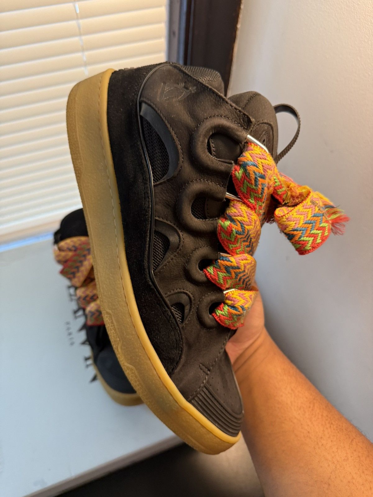 Lanvin Lanvin Curb Sneakers “Black Gum” Size 13 / 46 Eu Size US 13 / EU 46 - 9 Thumbnail