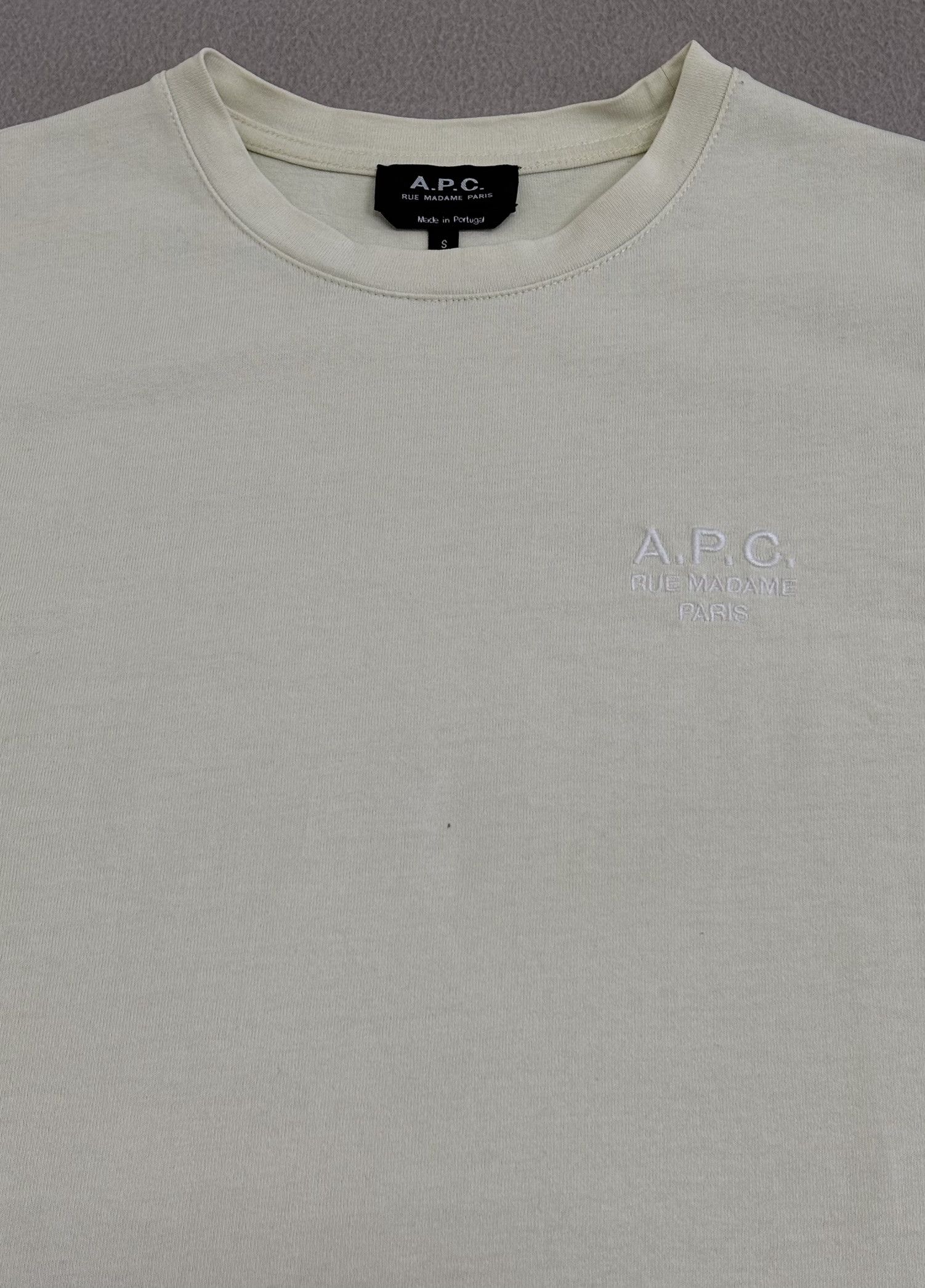 A.P.C. A.P.C Rue Madame Paris T-shirt Small Size US S / EU 44-46 / 1 - 8 Thumbnail