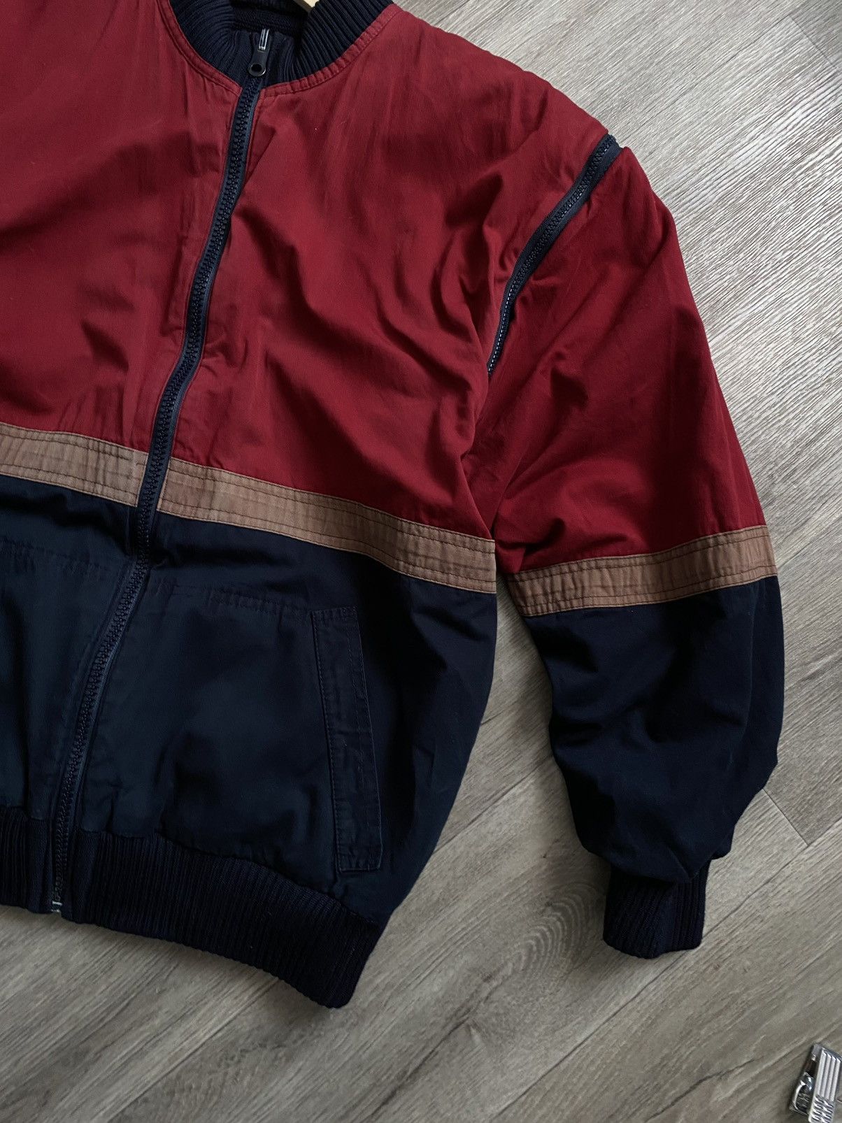 Paul & Shark 🫧PAUL&SHARK Embroidered Logo British Flag Reversible Bomber Size US XL / EU 56 / 4 - 11 Thumbnail