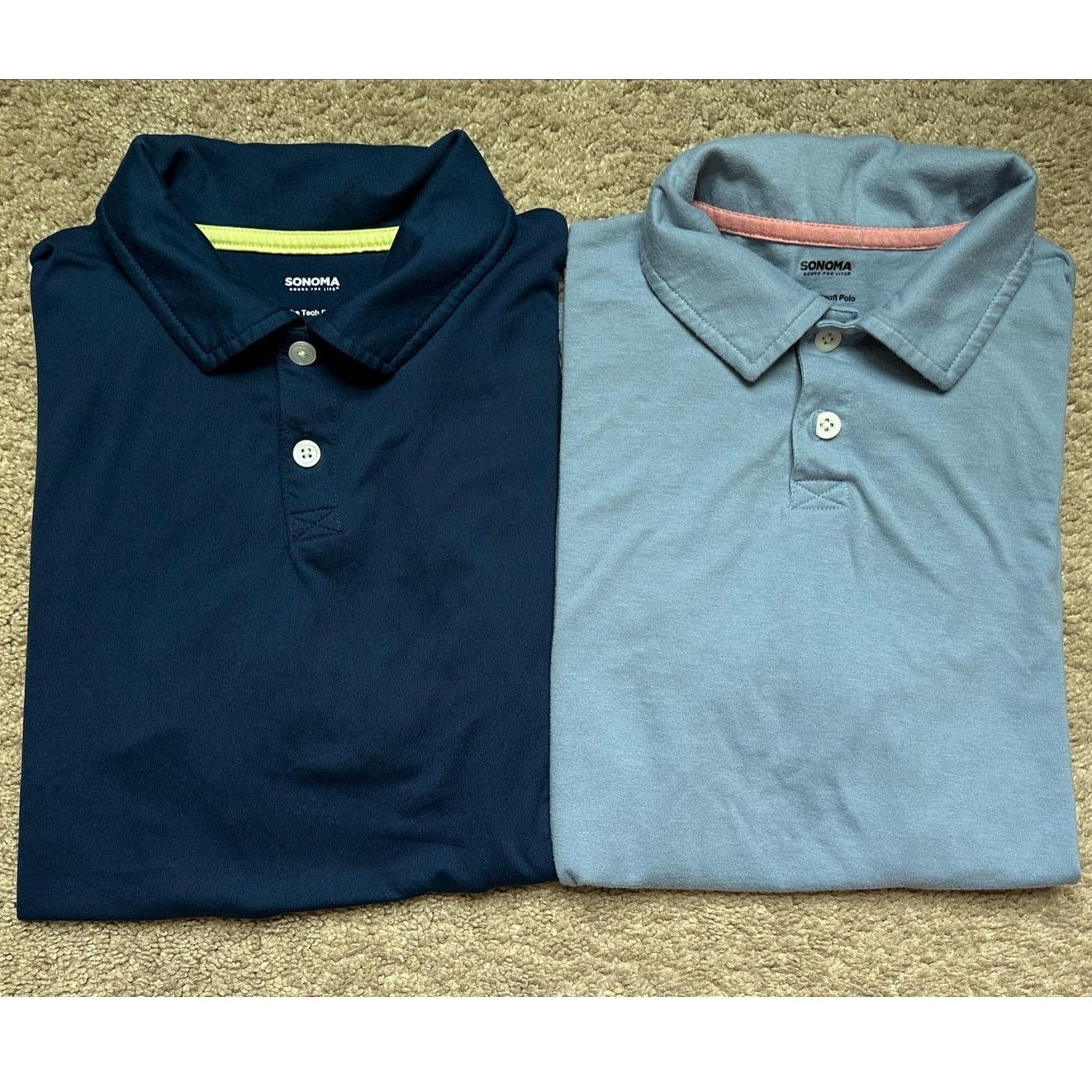 Other Sonoma Goods for Life Polo Set Navy / Gray Mens XL (18-20) Size US XL / EU 56 / 4 - 1 Thumbnail