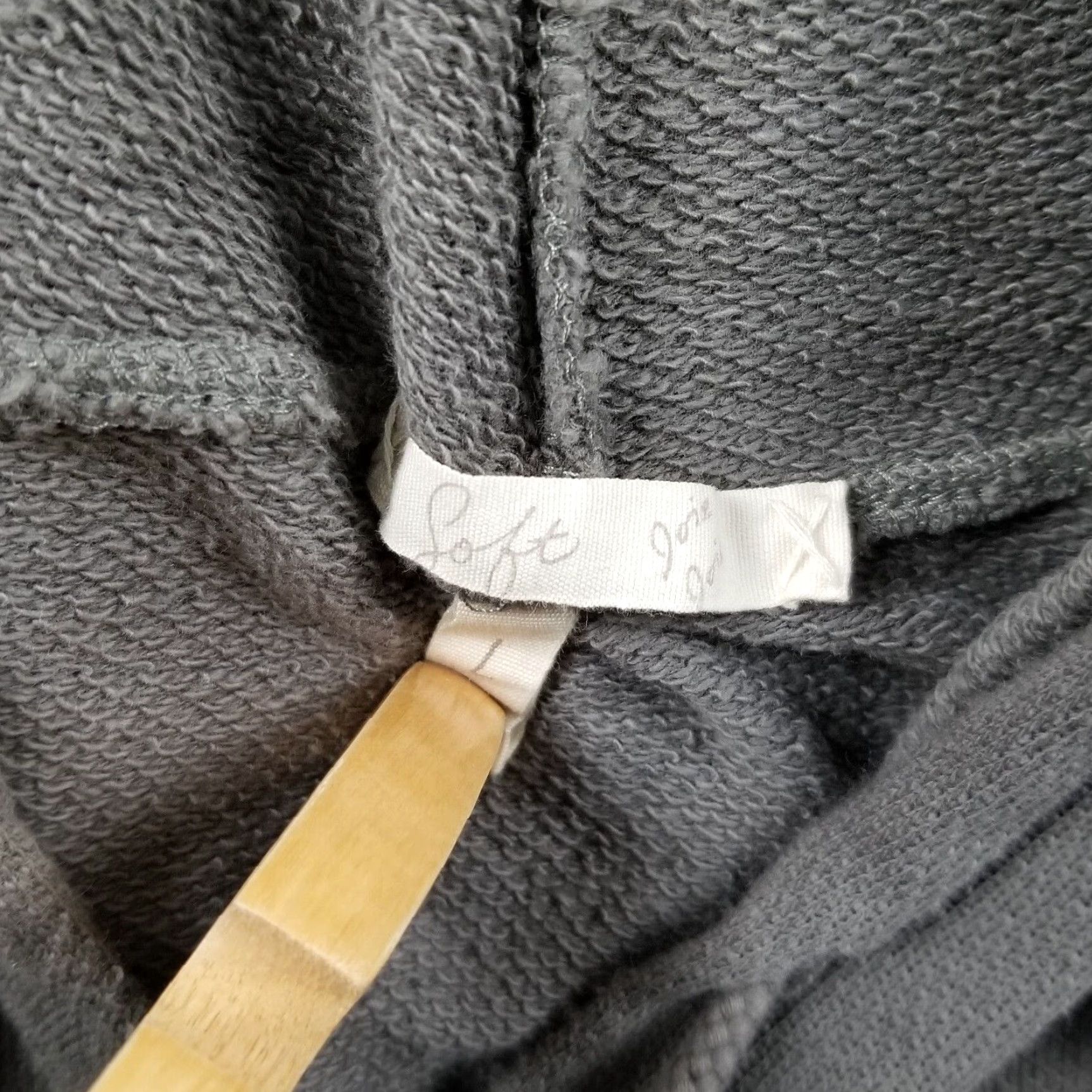 Joie SOFT JOIE Gray Cozy Hoodie Poncho Sweater Women Large L Pullover Size L / US 10 / IT 46 - 6 Thumbnail
