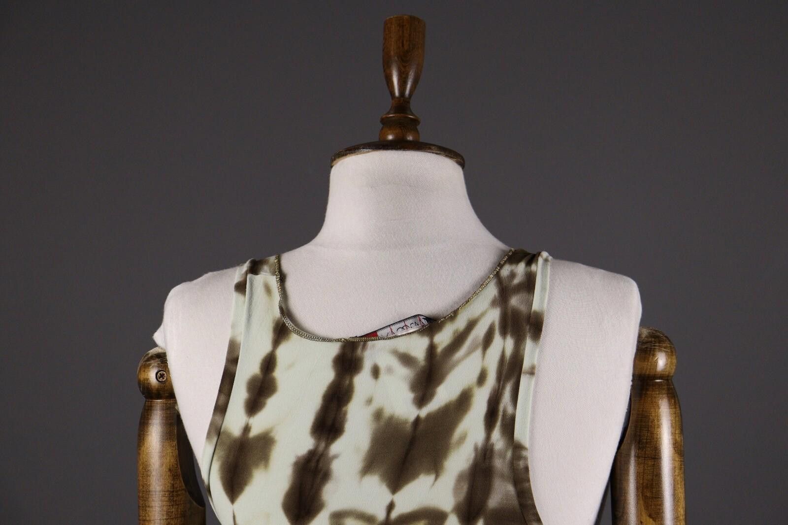 Designer Marc Cain Abstract Stretch Summer Tank Top Shirt Size 2 Size XS / US 0-2 / IT 36-38 - 7 Thumbnail
