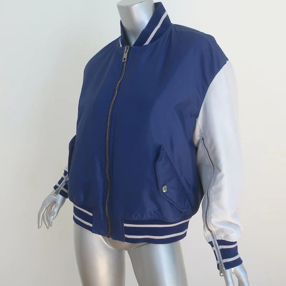 image of Dior O1W1Db10124 Jackets In Blue, Women's (Size Medium)