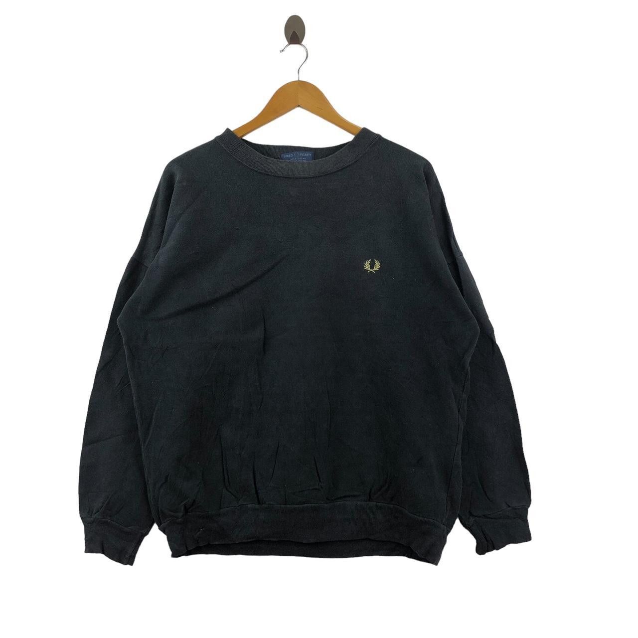 Fred Perry Vintage 90’ FRED PERRY Pure Combed Cotton Sweatshirt Size US L / EU 52-54 / 3 - 1 Thumbnail