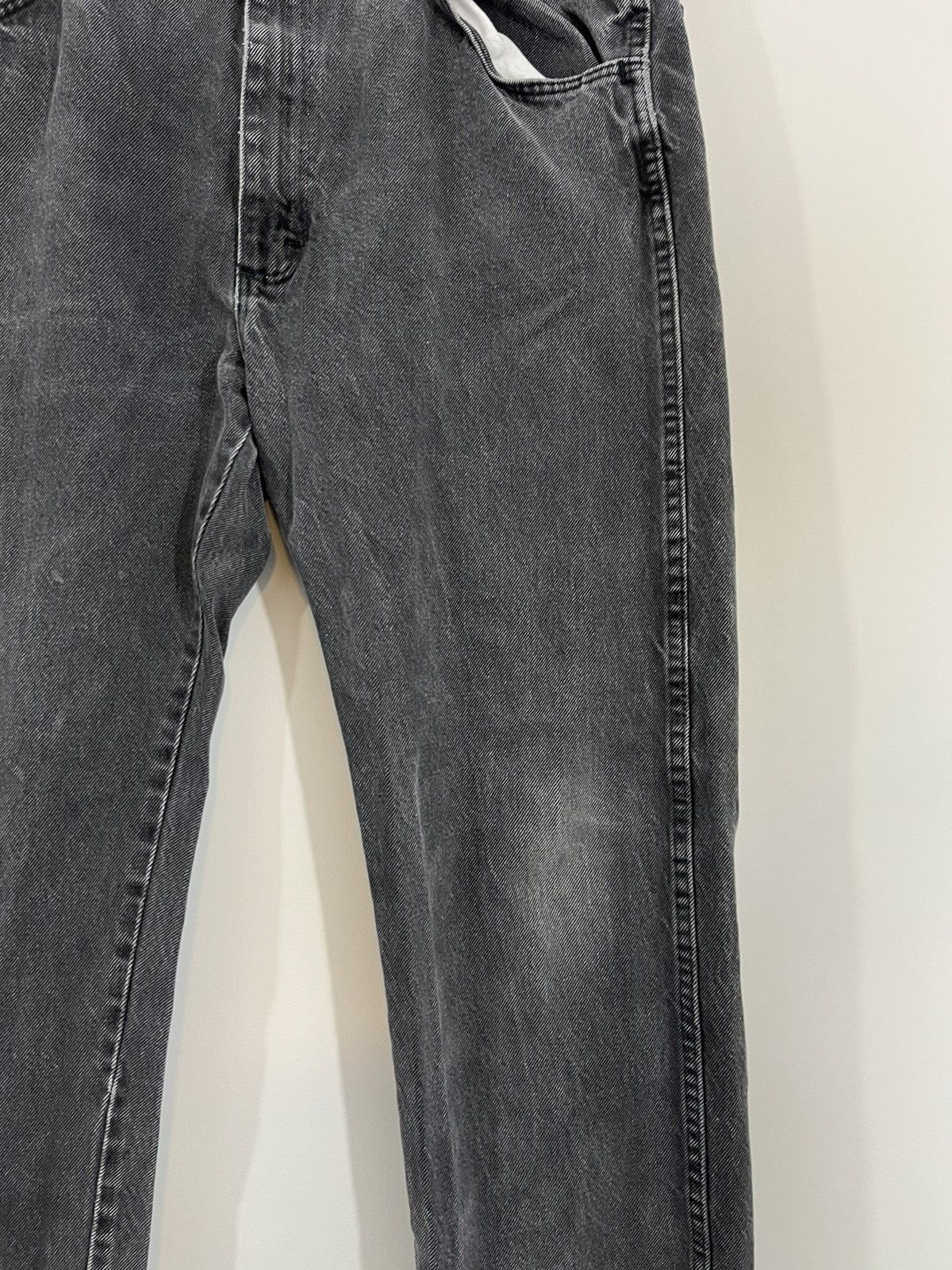Vintage Sun Faded Distressed Black Jeans Size US 36 / EU 52 - 7 Thumbnail