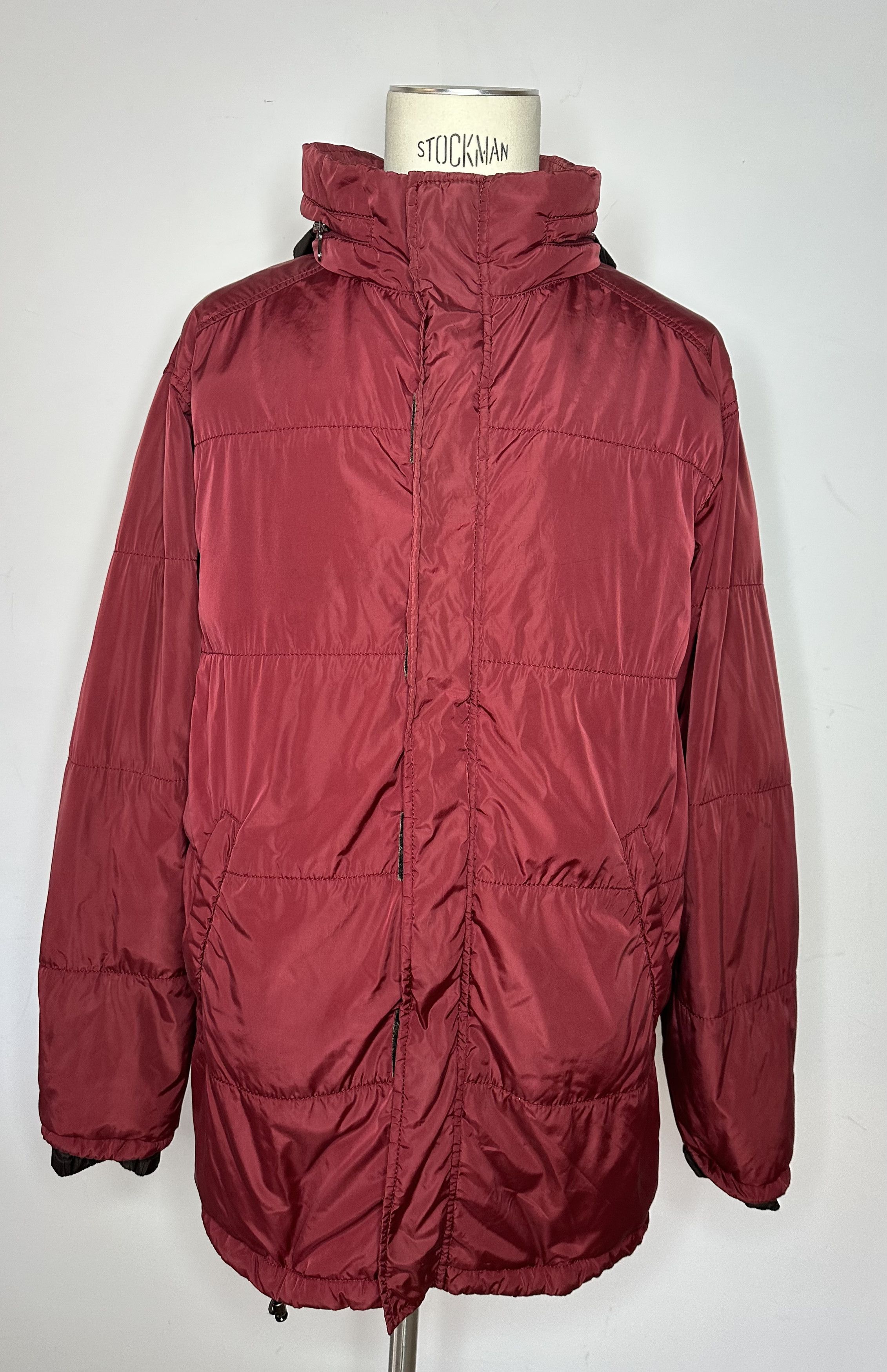 PRADA JACKET SPORT NYLON DOWN PUFFER LOGO 392