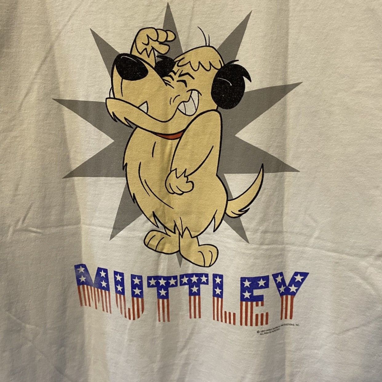 Cartoon Network Vintage 90s Hanna-Barbera Wacky Races Muttley T-Shirt Size US L / EU 52-54 / 3 - 5 Thumbnail