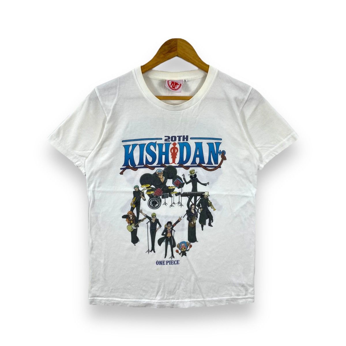 Japanese Brand KISHIDAN x ONE PIECE 20th Anniversary Tee Shirt Medium Size Size US M / EU 48-50 / 2 - 1 Thumbnail