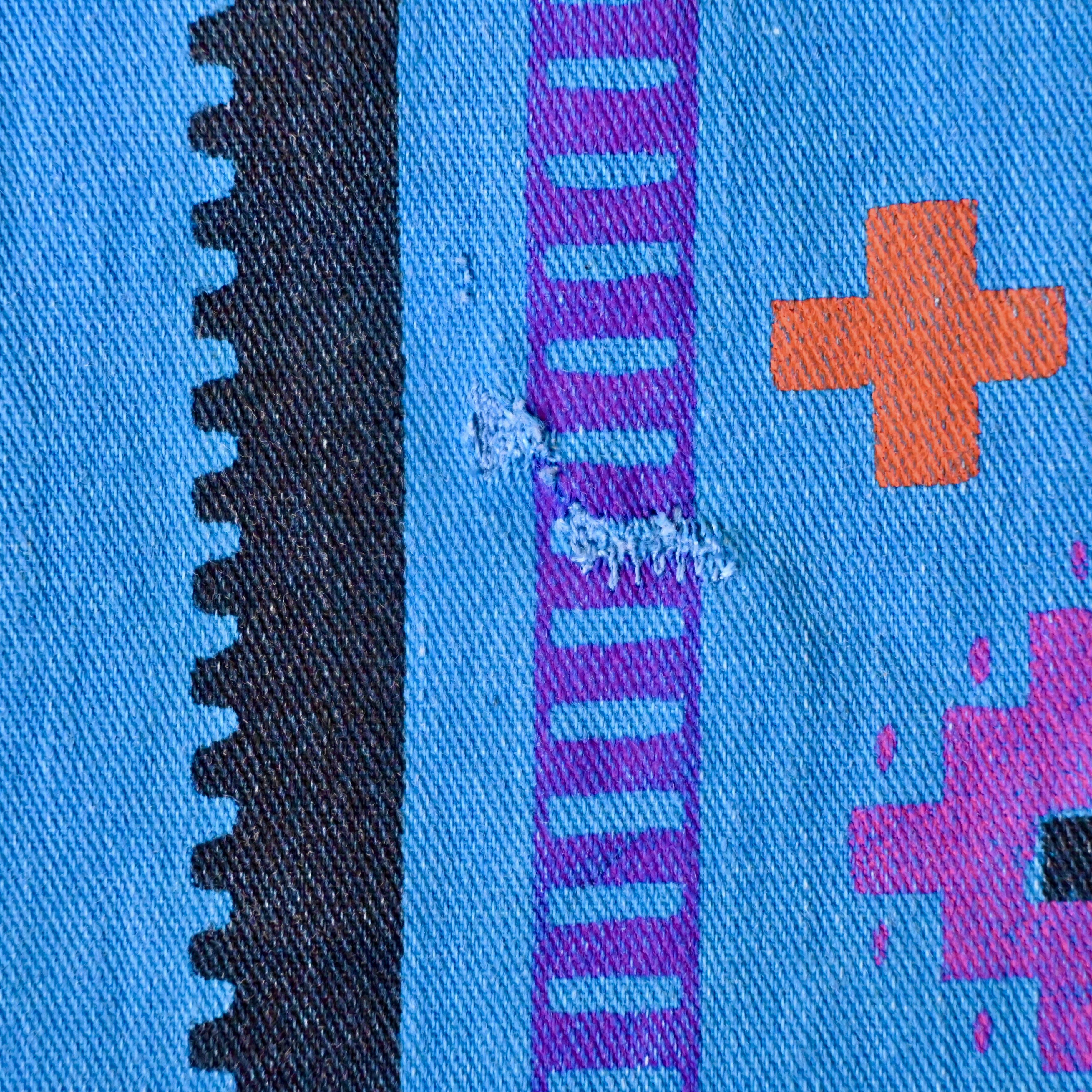 Vintage VTG Wrangler brushpopper Aztec Navajo stripe shirt 15.5 - 33 Size US M / EU 48-50 / 2 - 14 Thumbnail