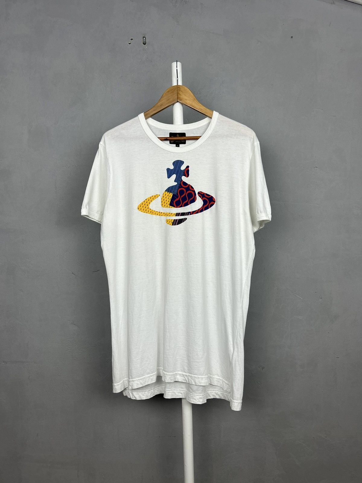 Vivienne Westwood Vivienne Westwood Big Orb Logo T-Shirt size XL Size US XL / EU 56 / 4 - 1 Thumbnail