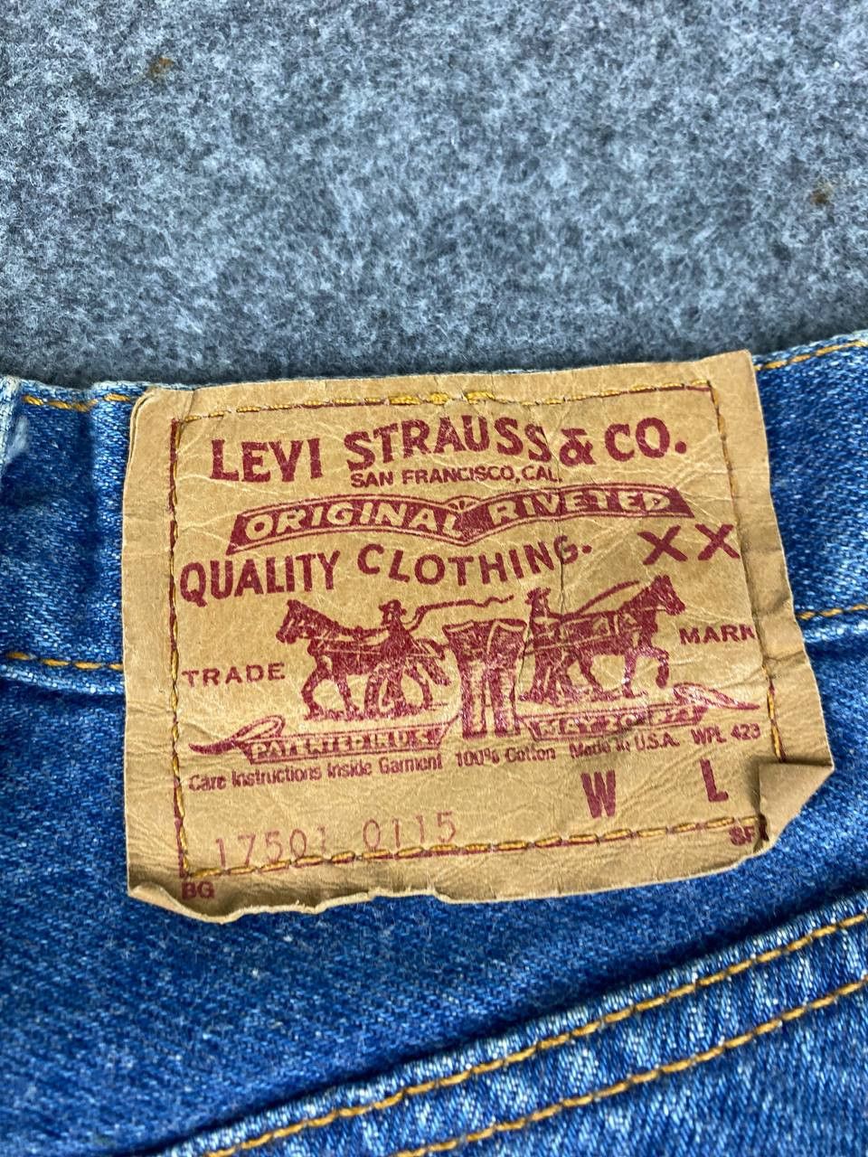 Levi's vintage levis 501 very nice design denim Size US 28 / EU 44 - 5 Thumbnail