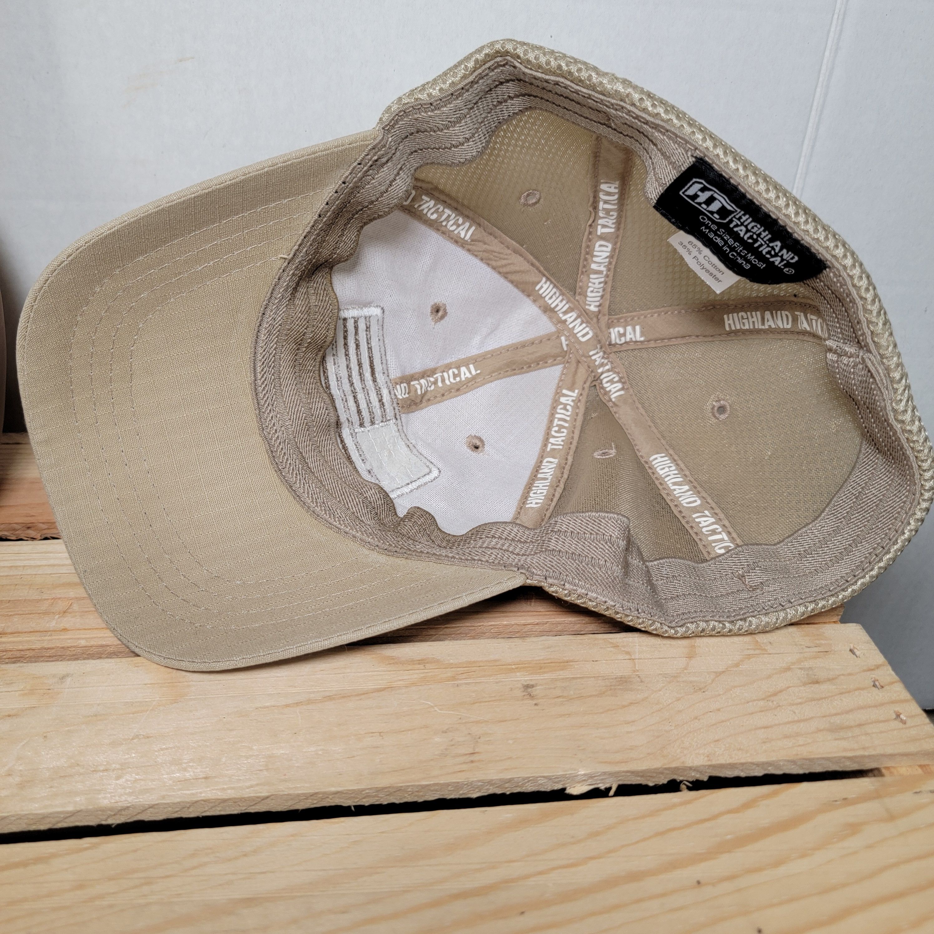 Other Highland Tactical Trucker Hat American Flag - Size OSFM Size ONE SIZE - 6 Thumbnail
