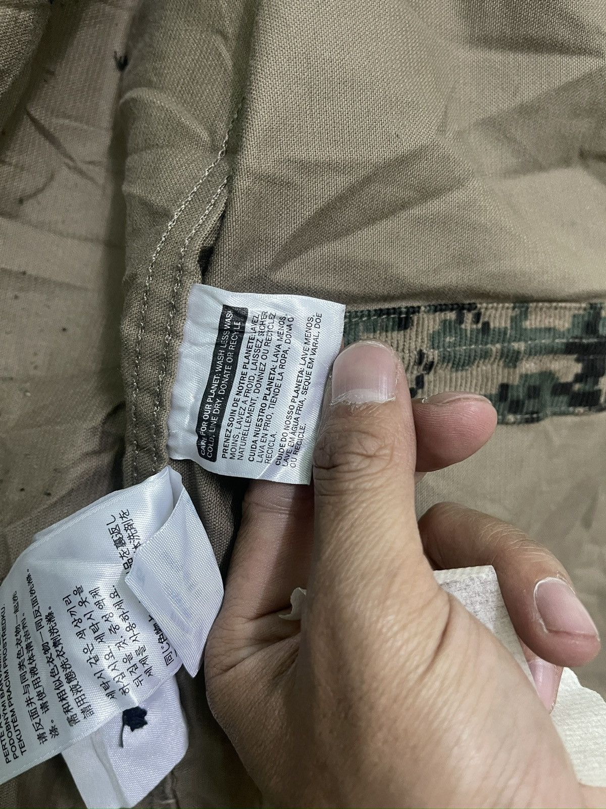 Levi's × Vintage LEVIS SKATEBOARDING FIELD JACKET COAT CAMO PRINT MENS Size US M / EU 48-50 / 2 - 12 Thumbnail