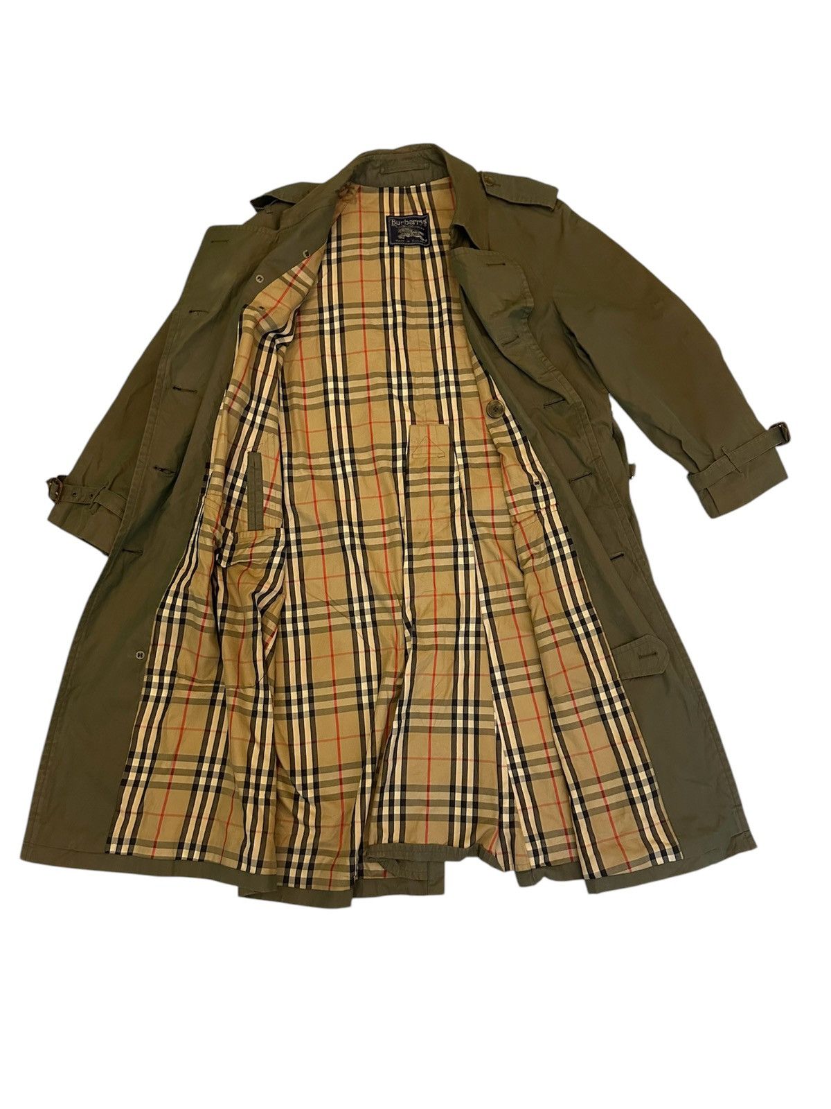 Burberry × Vintage Trench coat by burberrys made in england Size US M / EU 48-50 / 2 - 4 Thumbnail