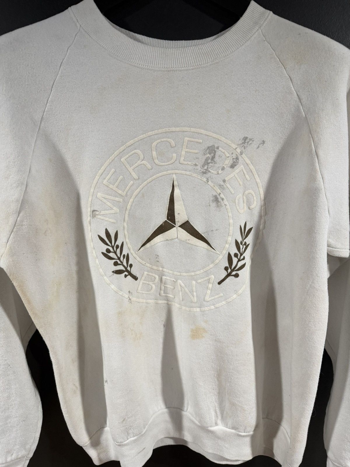 Vintage 1980s Vintage Mercedes Benz Grunge Boxy Car Sweatshirt L Size US L / EU 52-54 / 3 - 2 Thumbnail