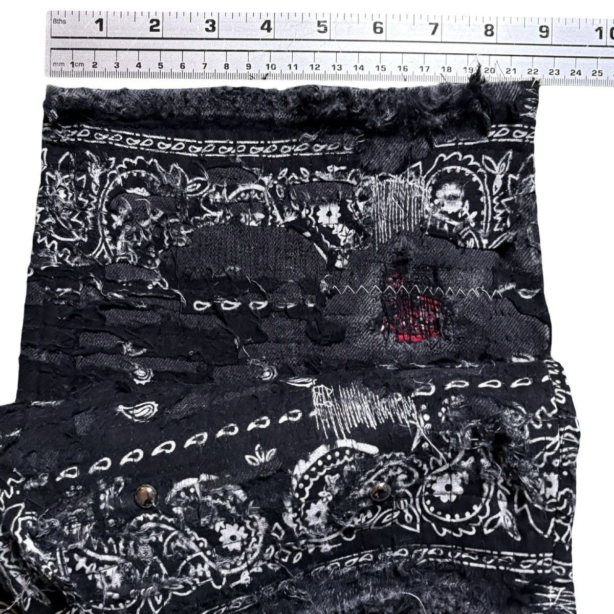 Levi's W&G 1/1 Custum Black Boro Scab Denim Levi's Jeans Baggy Size US 32 / EU 48 - 7 Thumbnail