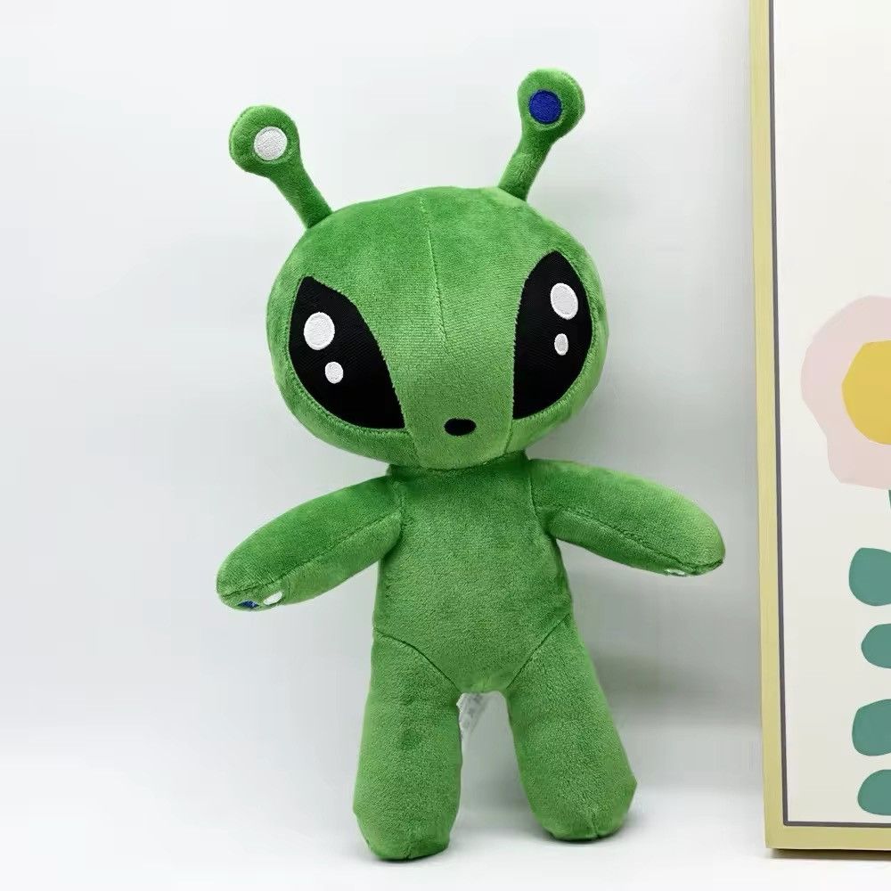 Toy Machine Stuffed Green Alien Plush Toys Doll Size ONE SIZE - 4 Thumbnail