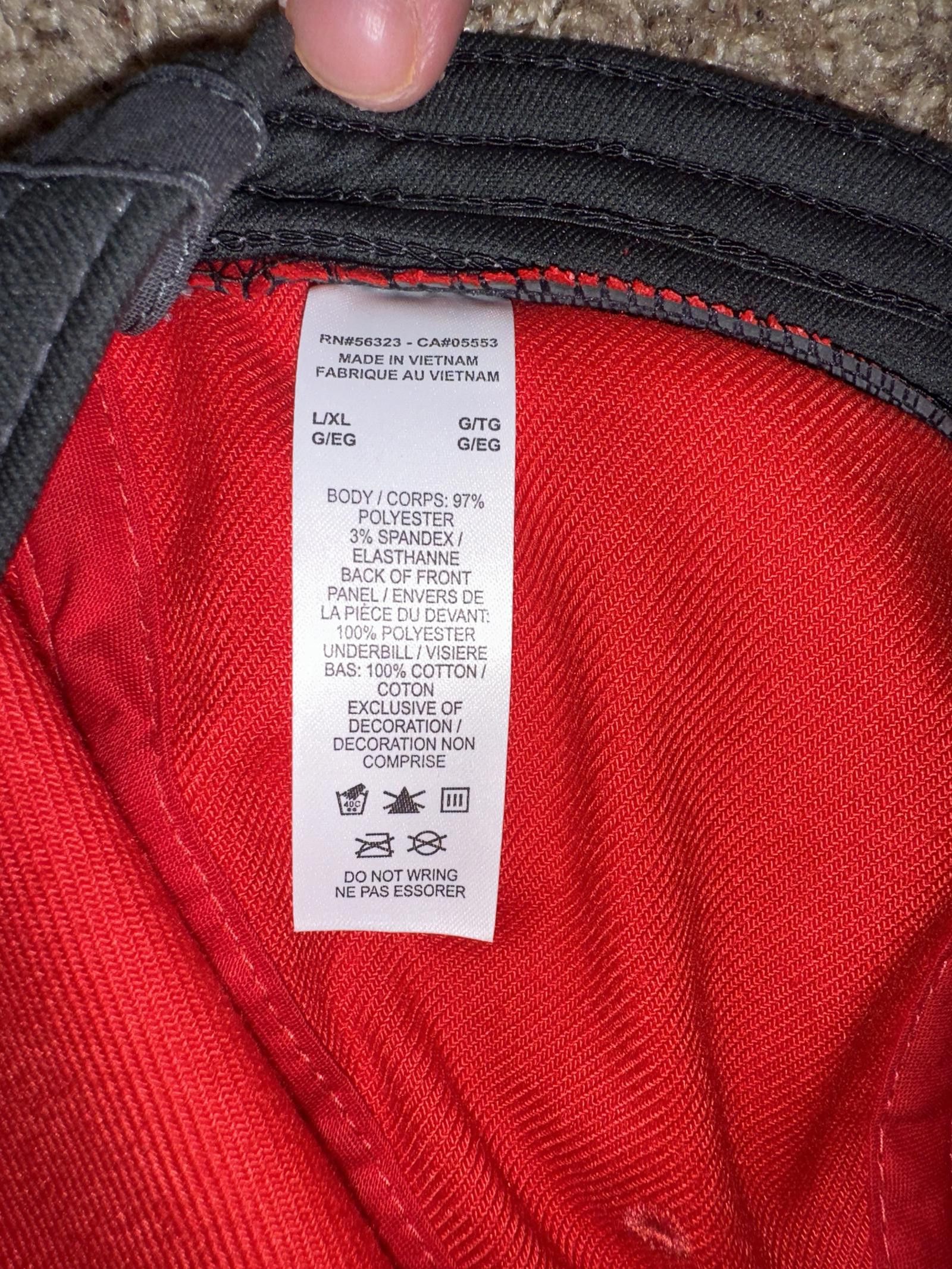 Nike Nike Men’s Perfect Game PG Lettering Red SnapBack Size ONE SIZE - 8 Thumbnail