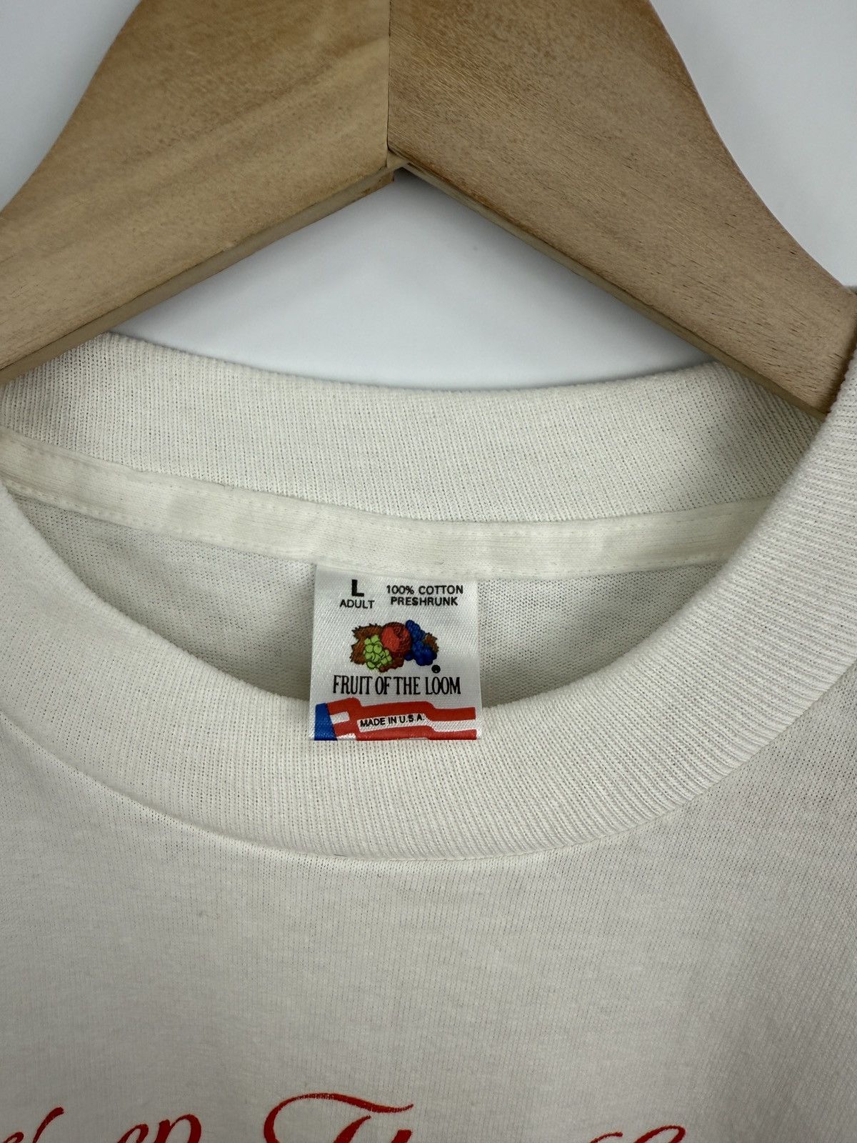 Fruit Of The Loom × Vintage 🇺🇸 Vintage 80s Denver Civic Center Christmas Lights T-Shirt Size US L / EU 52-54 / 3 - 5 Thumbnail