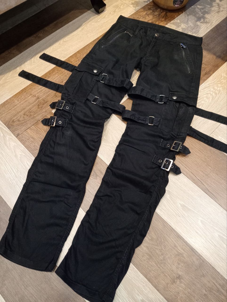 BERNINGS SHO JAPANESE BG-SHO CARGO BANDAGE PANTS SIZE M BLACK Size US 30 / EU 46 - 3 Thumbnail