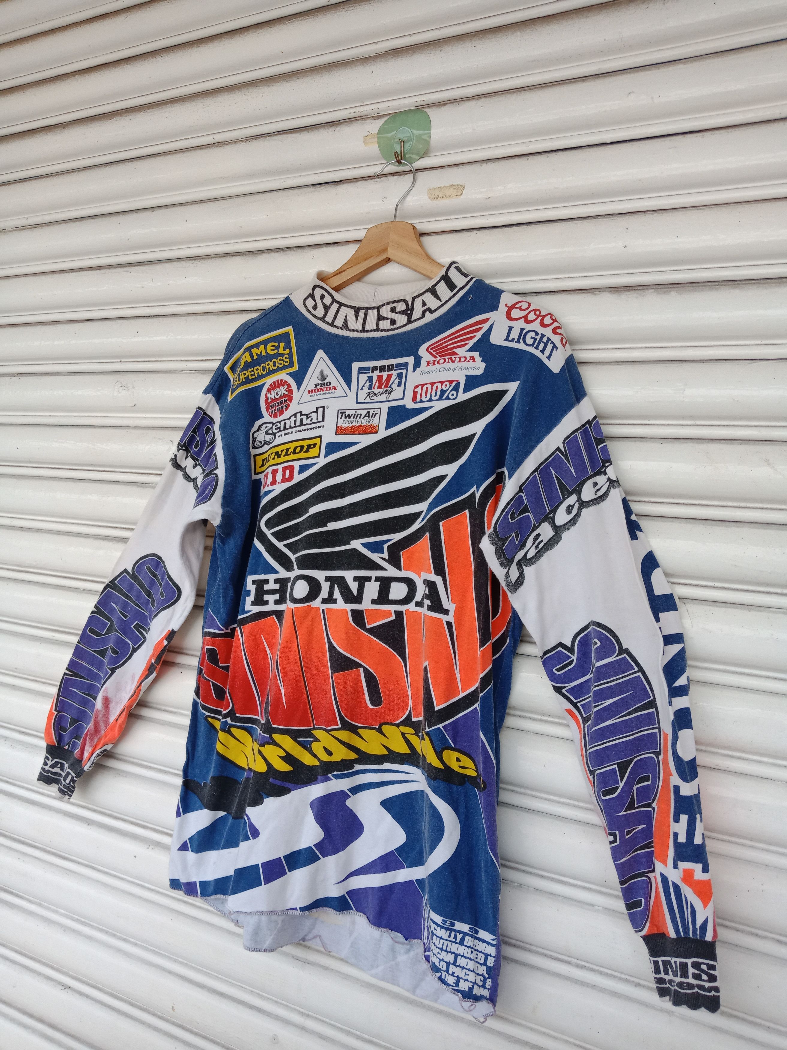 Honda 94 Sinisalo Racewear Honda Motorcross OVP Sponsors Size US L / EU 52-54 / 3 - 3 Thumbnail