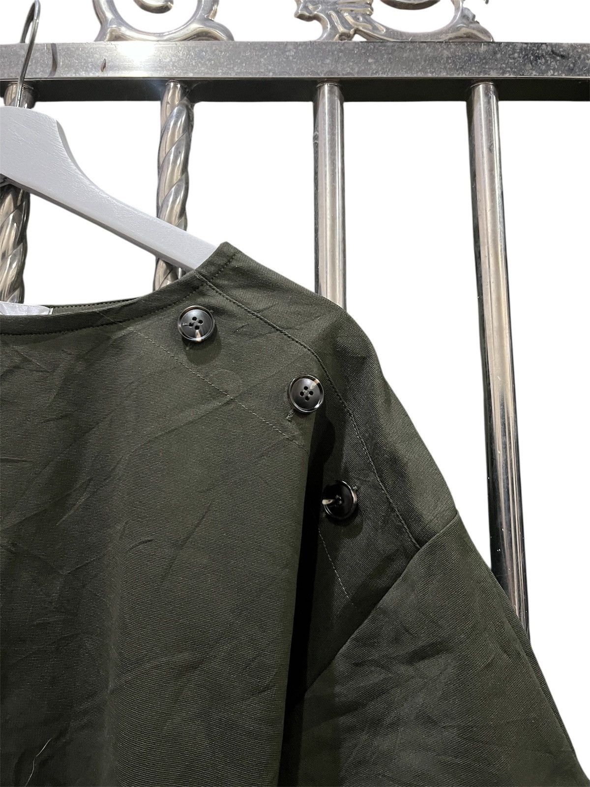 Issey Miyake × Japanese Brand × Junya Watanabe Blue Strive Green Bondage Tshirt Size L / US 10 / IT 46 - 3 Thumbnail