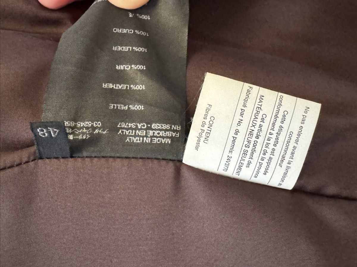 Prada Prada Milano Leather Overcoat (Brown Calfskin) Size US M / EU 48-50 / 2 - 12 Thumbnail