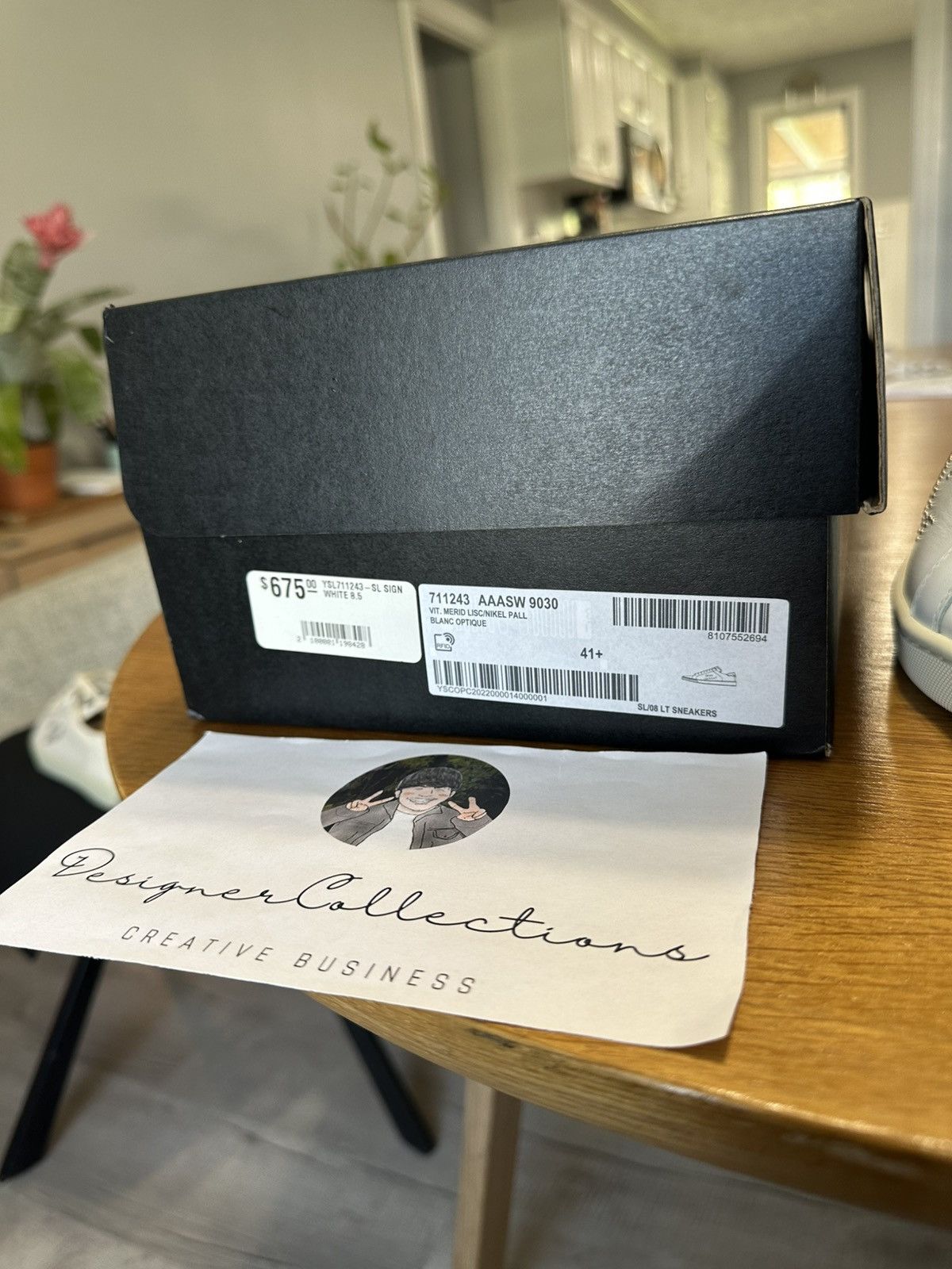 Saint Laurent Paris SAINT LAURENT Court Classic SL/08 Sneaker Size US 8.5 / EU 41-42 - 8 Thumbnail