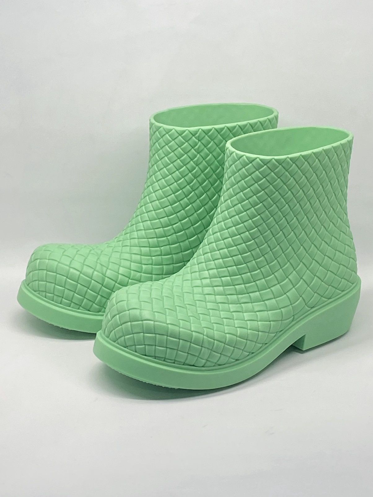 Bottega Veneta Bottega Veneta Green Fireman Boots size 38 Size US 8 / IT 38 - 3 Thumbnail