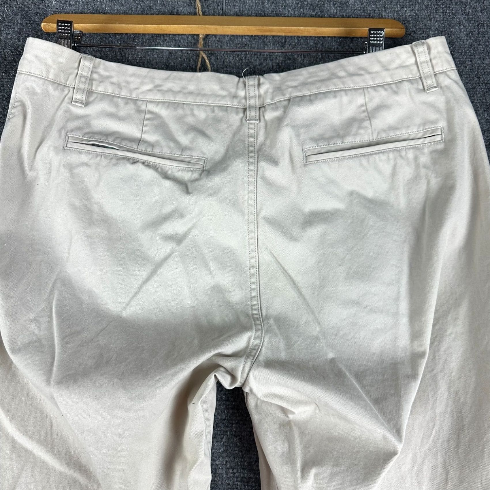 Bonobos Bonobos Pants Mens Beige Cotton Chino Boot Fit Washed Size 35 Size US 35 - 7 Thumbnail