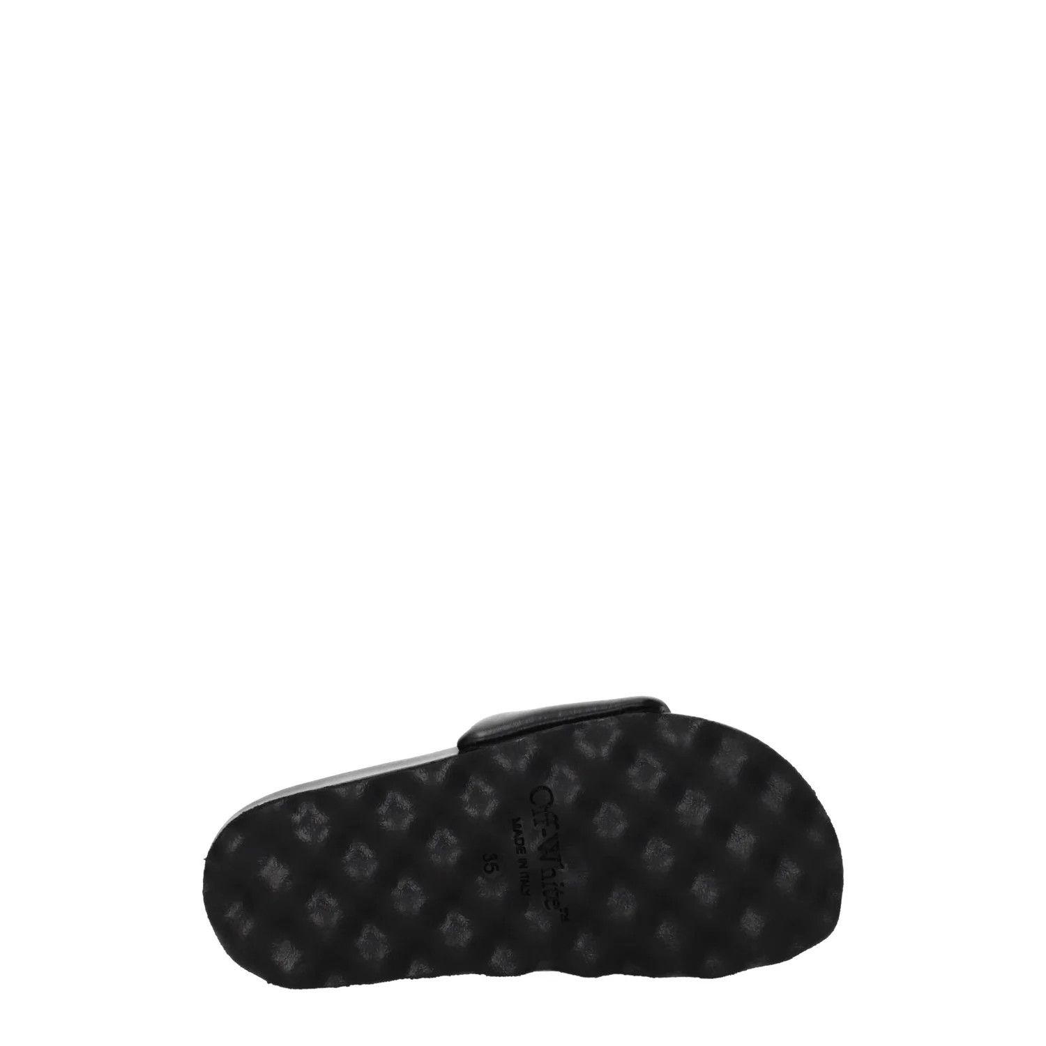 Off-White ob1o1e1124 Leather Slippers and Clogs in Black Size US 5 / IT 35 - 5 Thumbnail
