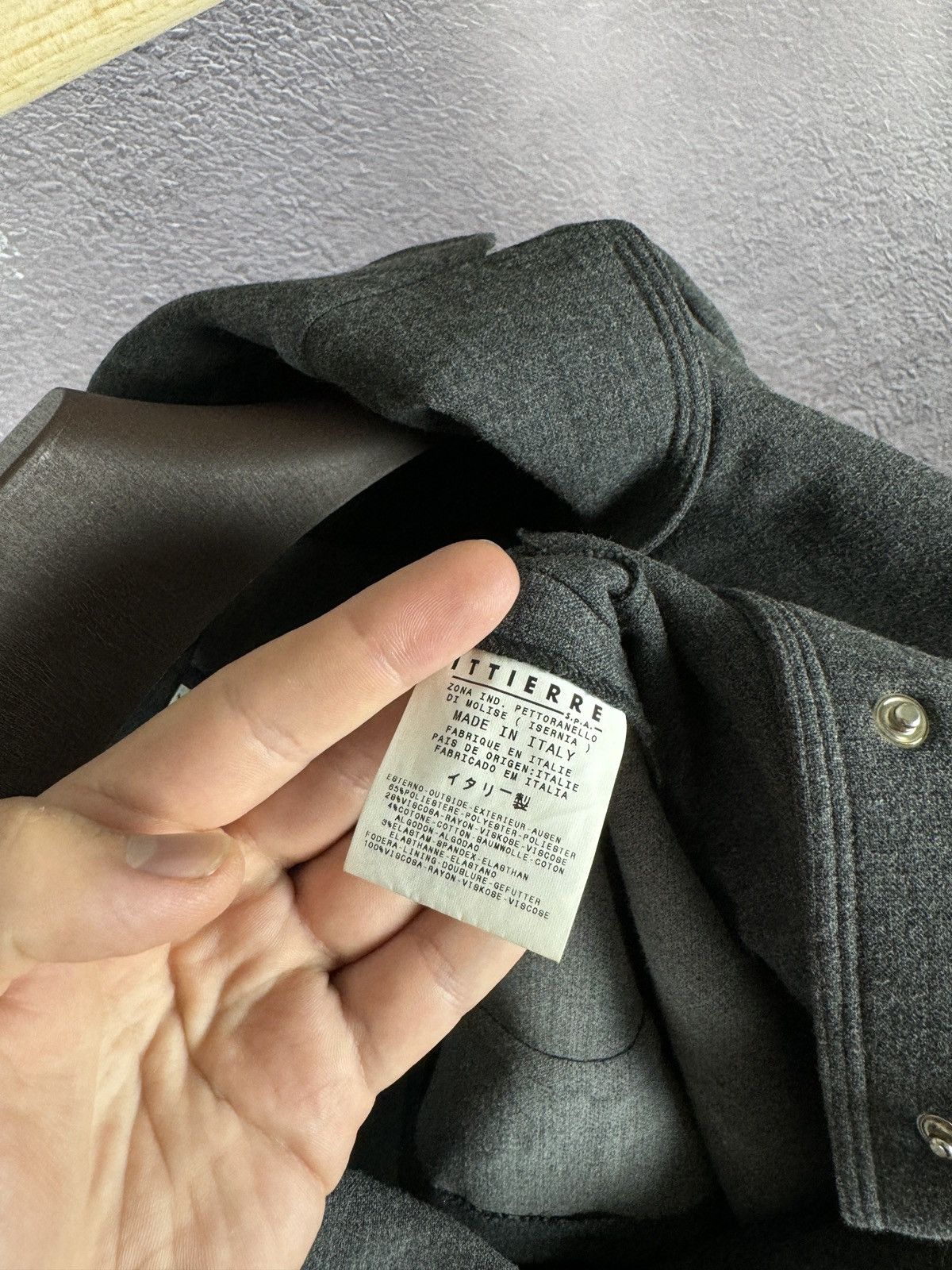 Dolce & Gabbana Dolce & Gabbana grey notch lapel coat jacket Size S / US 4 / IT 40 - 9 Thumbnail
