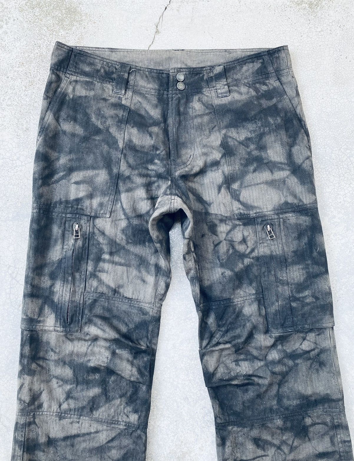 5351 POUR LES HOMMES Vintage 5351 Pour Les Hommes Flared Zipper Pants Size US 35 - 3 Thumbnail