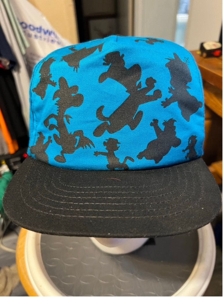 Cartoon Network Vintage Cartoon Network Blue Black Character Print Snapback Size ONE SIZE - 1 Thumbnail