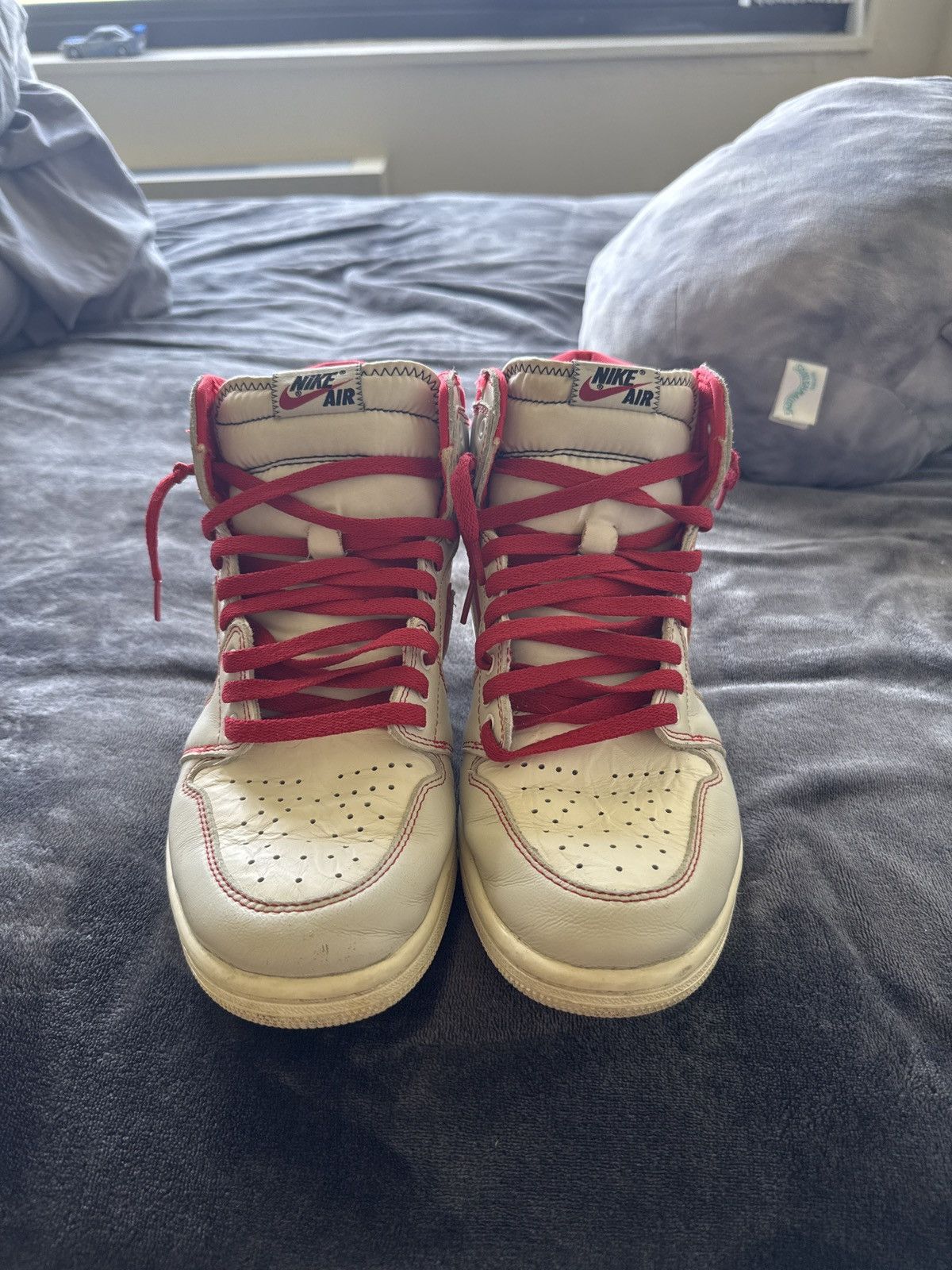 Jordan Brand Jordan 1 High Phantom Red Size US 10 / EU 43 - 1 Thumbnail