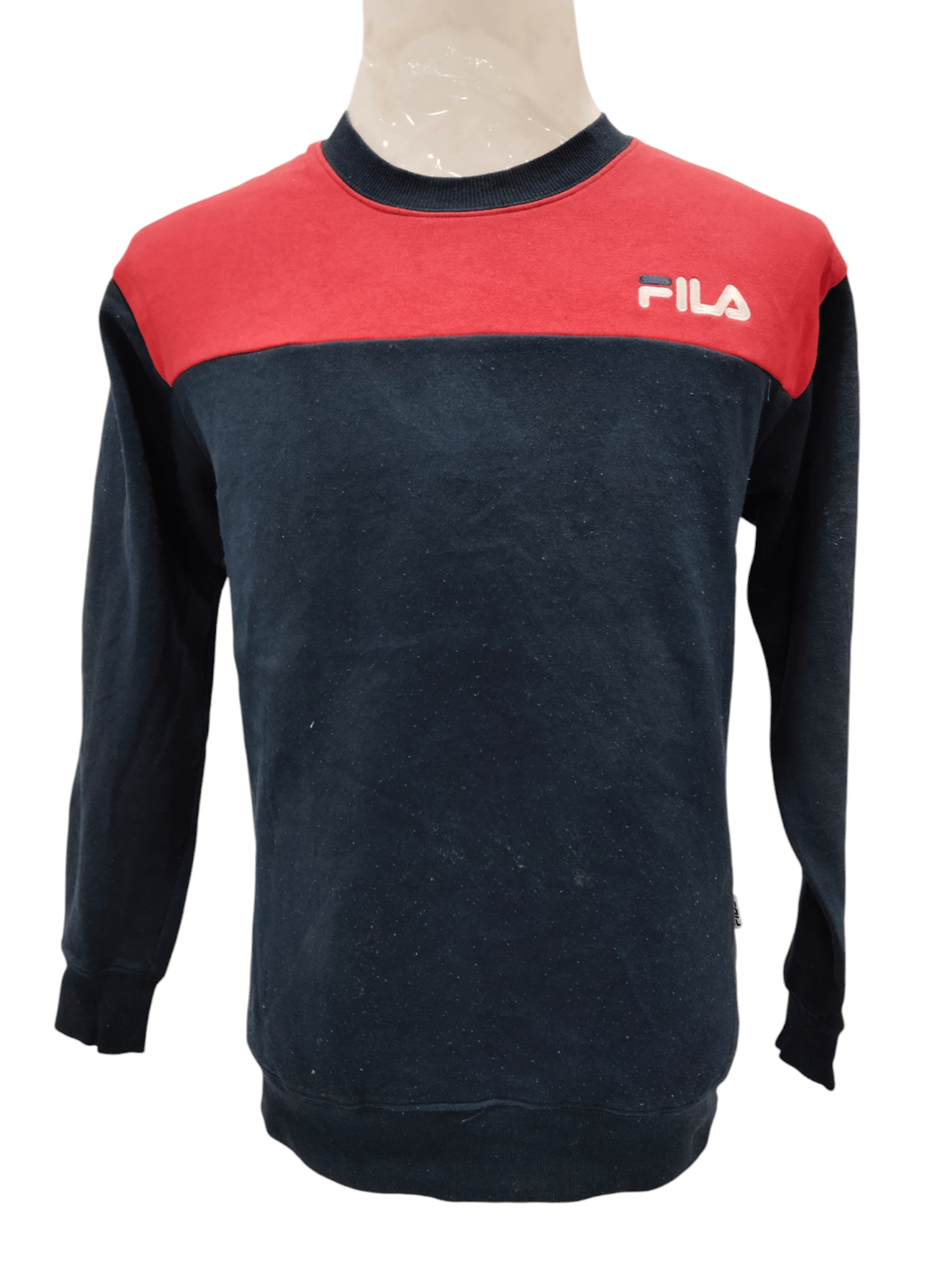 Fila × Vintage Vintage Y2k Fila Big Logo Sweatshirt Size US L / EU 52-54 / 3 - 1 Thumbnail