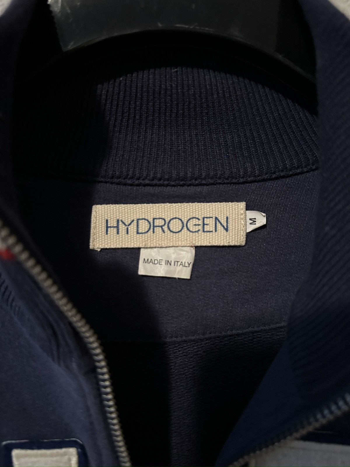 HYDROGEN Hydrogen x FIAT Luxury Track Jacket Navy Motorsport Zip-Up Size US M / EU 48-50 / 2 - 3 Thumbnail