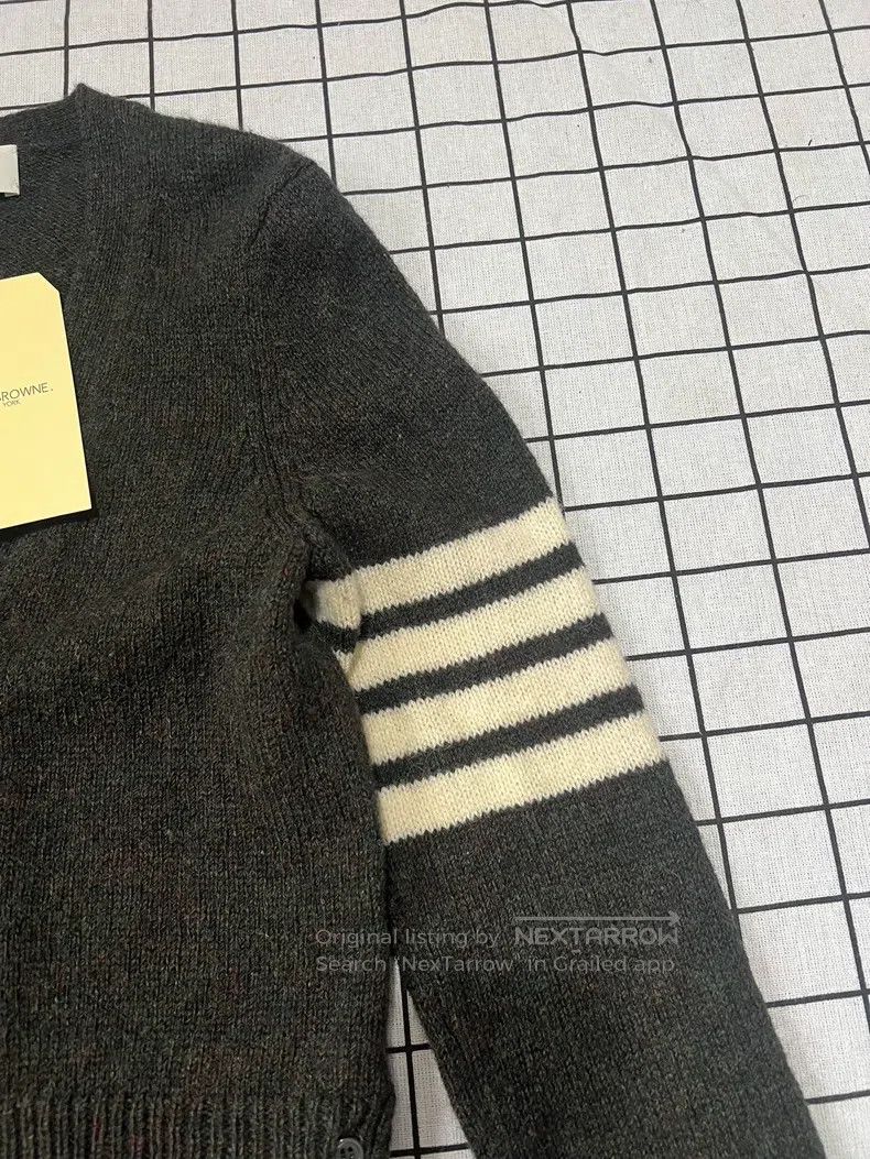 Thom Browne Thom Browne Wool cardigan, thick Size XS / US 0-2 / IT 36-38 - 2 Thumbnail