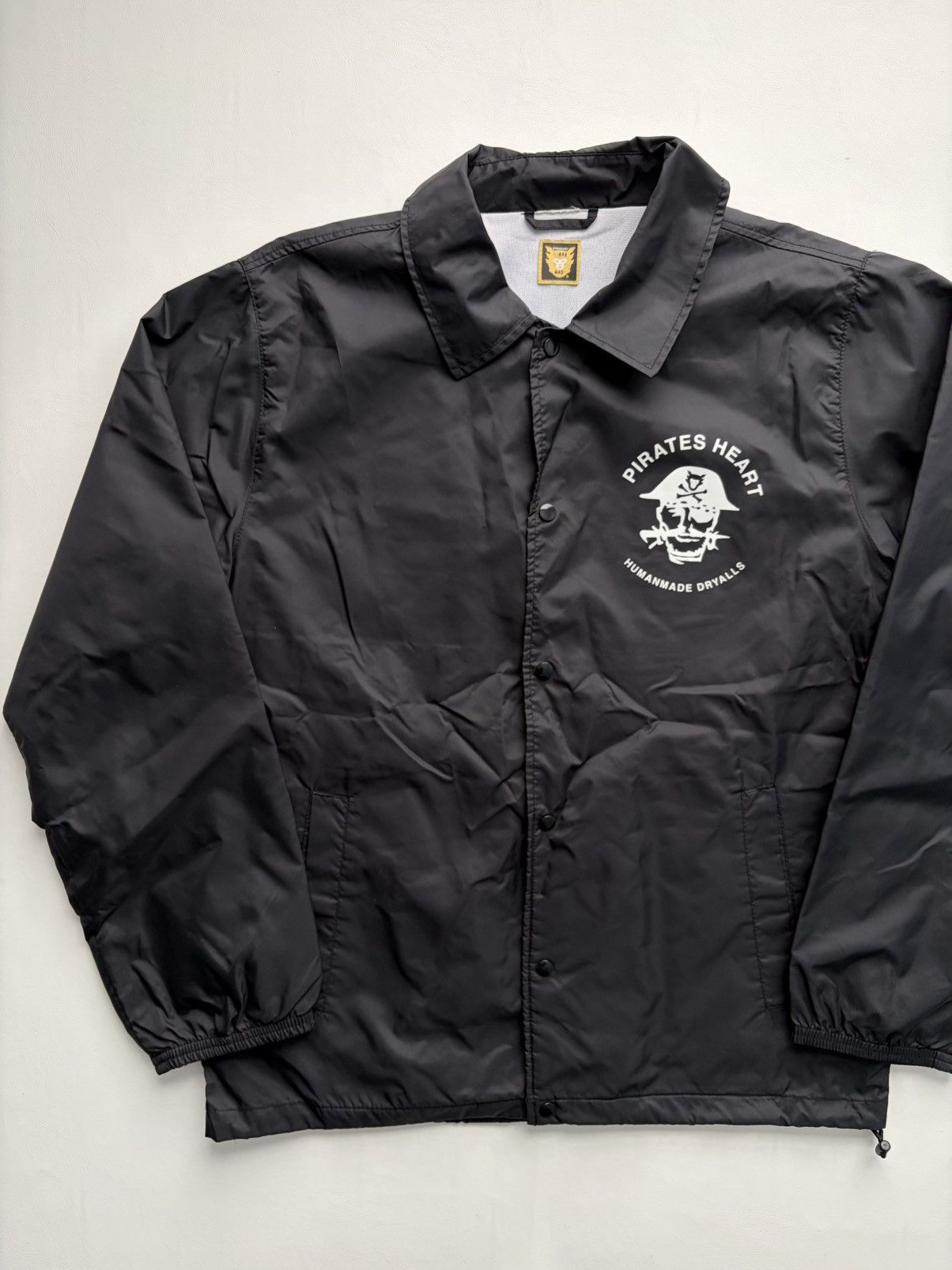 Human Made 2013 Cold Coffee Store Exclusive Pirate’s Heart Coach Jacket Size US S / EU 44-46 / 1 - 1 Thumbnail