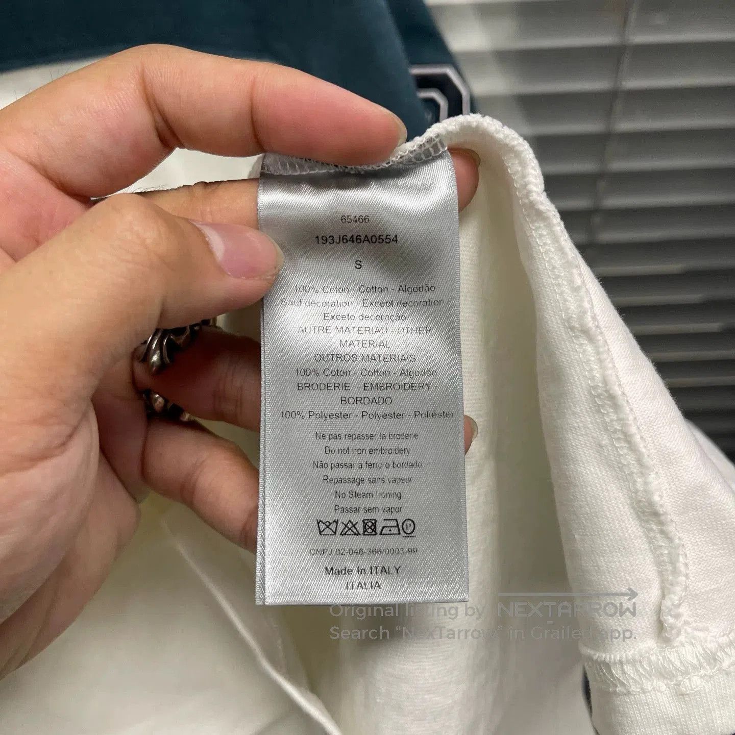 Dior Multi-Color Short Sleeve Graphic Tee. Size US S / EU 44-46 / 1 - 6 Thumbnail