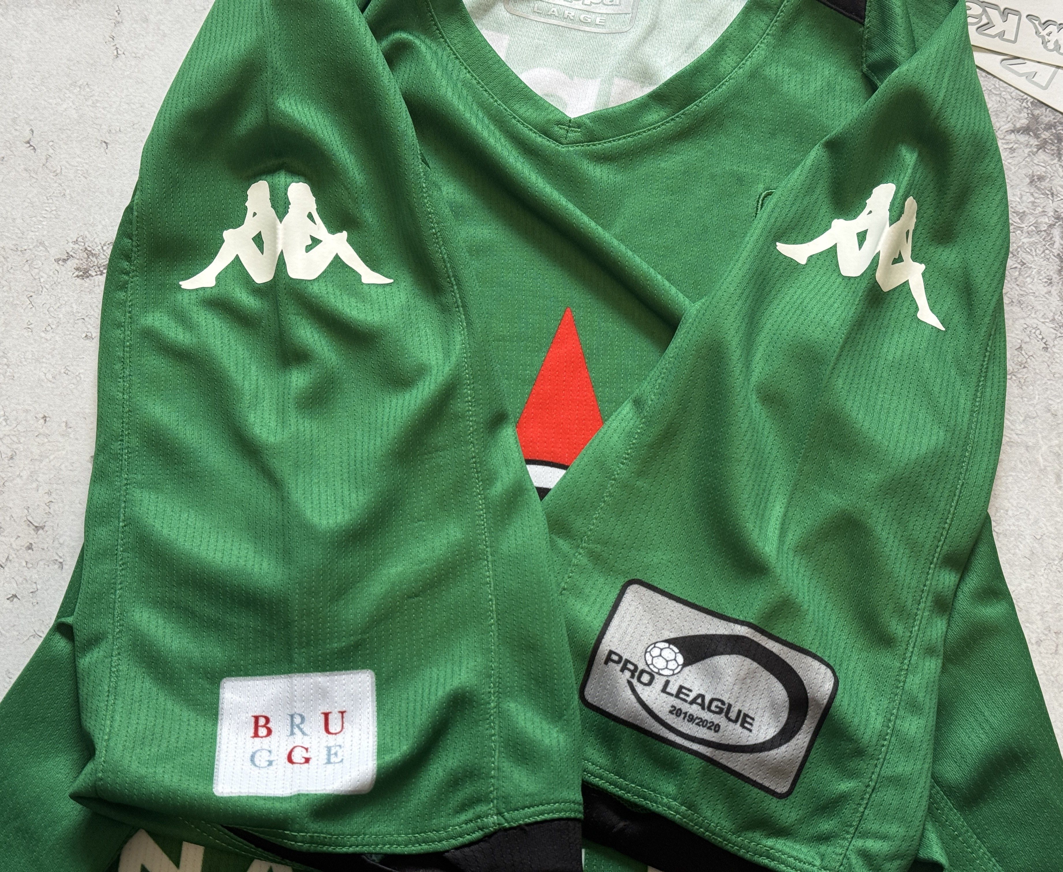 Kappa Cercle Brugge 2019-20 Kappa Football Shirt Jersey 120 Year L Size US L / EU 52-54 / 3 - 6 Thumbnail