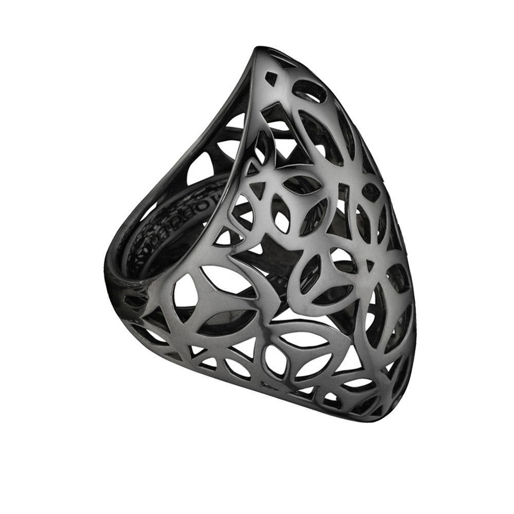 BRAND NEW Di Modolo Ring in Black Rhodium Sterling Silver MSRP 295